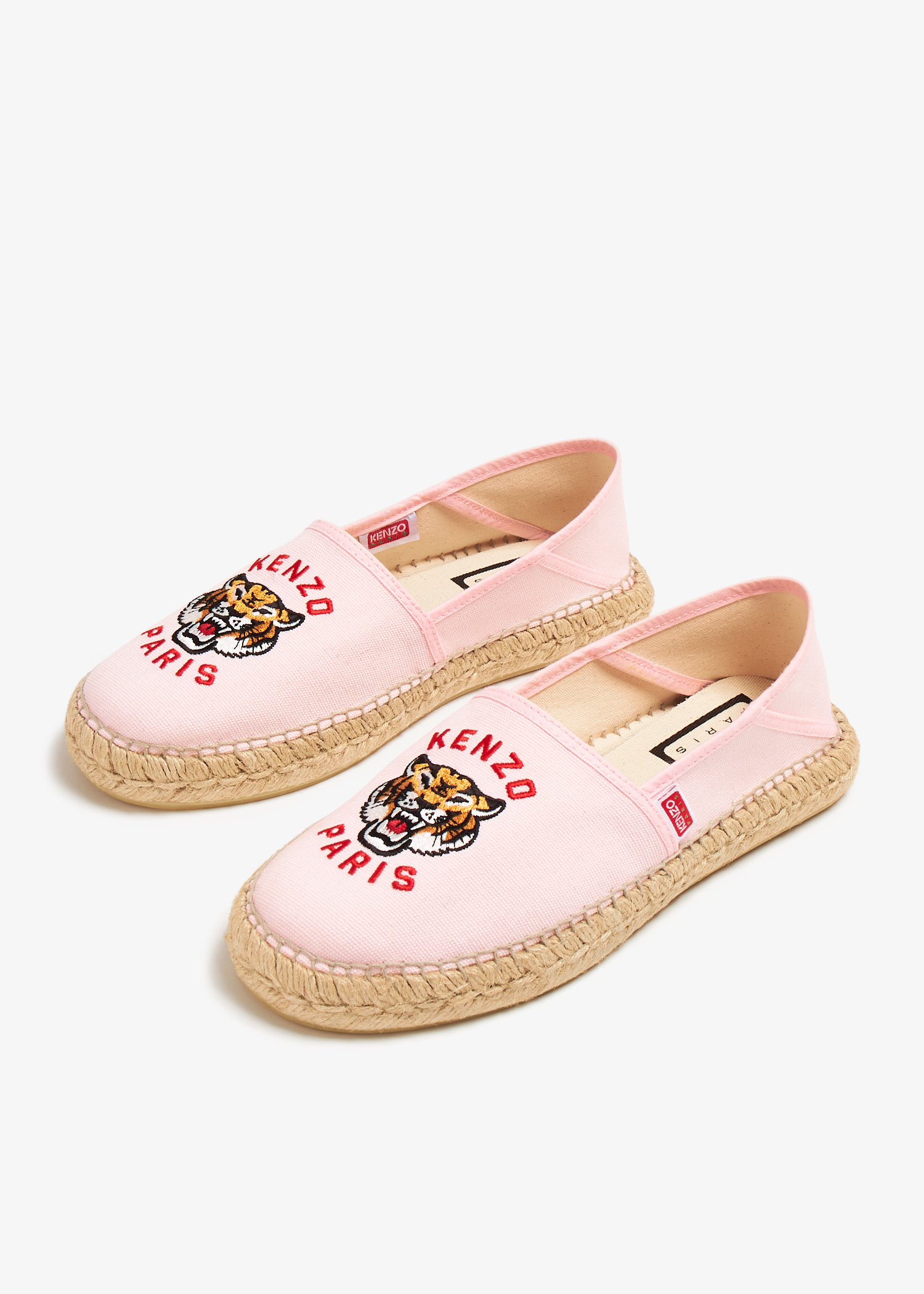 Kenzo Lucky Tiger espadrilles for Women - Pink in USA | Level Shoes