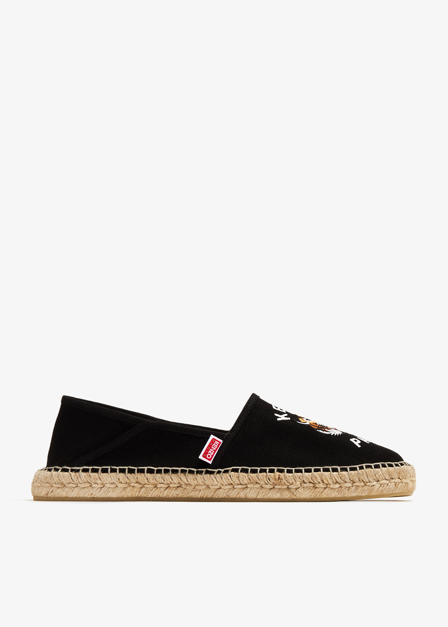 Kenzo Lucky Tiger espadrilles for Women - Black in KSA | Level Shoes