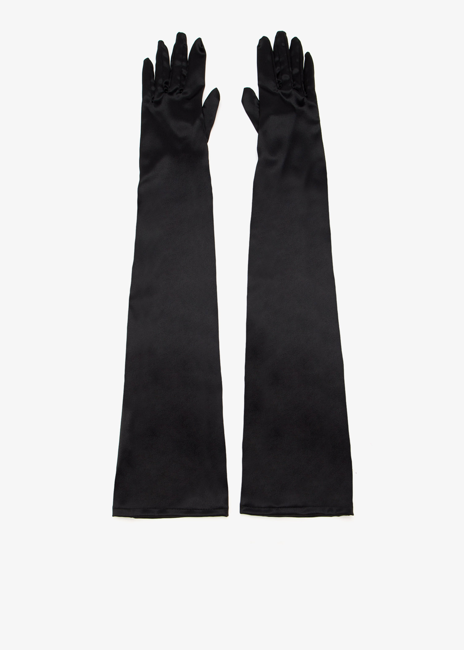 手袋 Dolce & Gabbana Gloves Dolce&Gabbana KIM long stretch satin gloves for Women