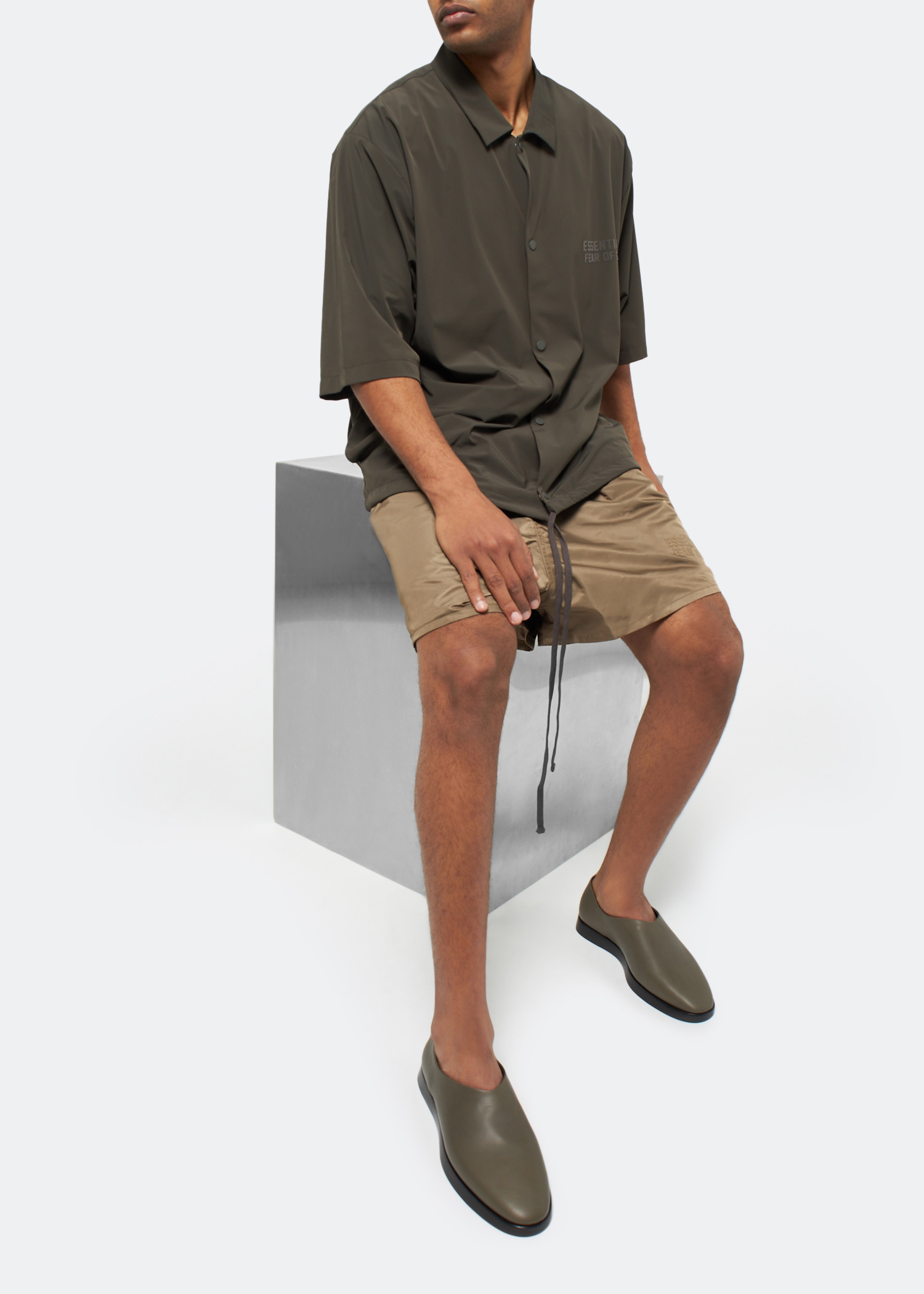 Fear of God Eternal dress mules for Men - Green in KSA