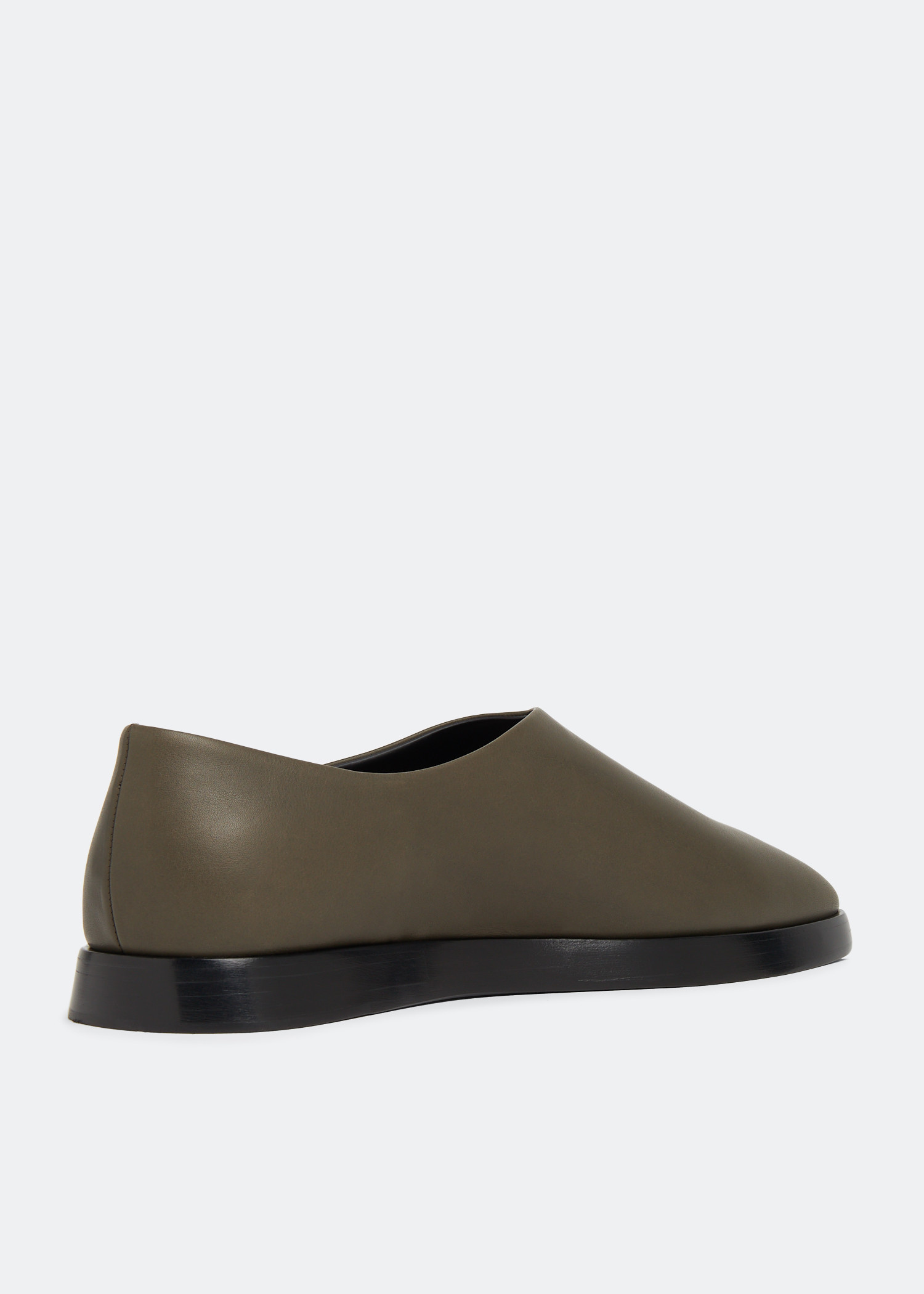 靴・ブーツ・サンダルその他 FEAR OF GOD | ETERNAL DRESS MULE BLACK FGE80-204FLT 001 Fear of God Eternal Dress Mule - Black Flat Leather – Kith