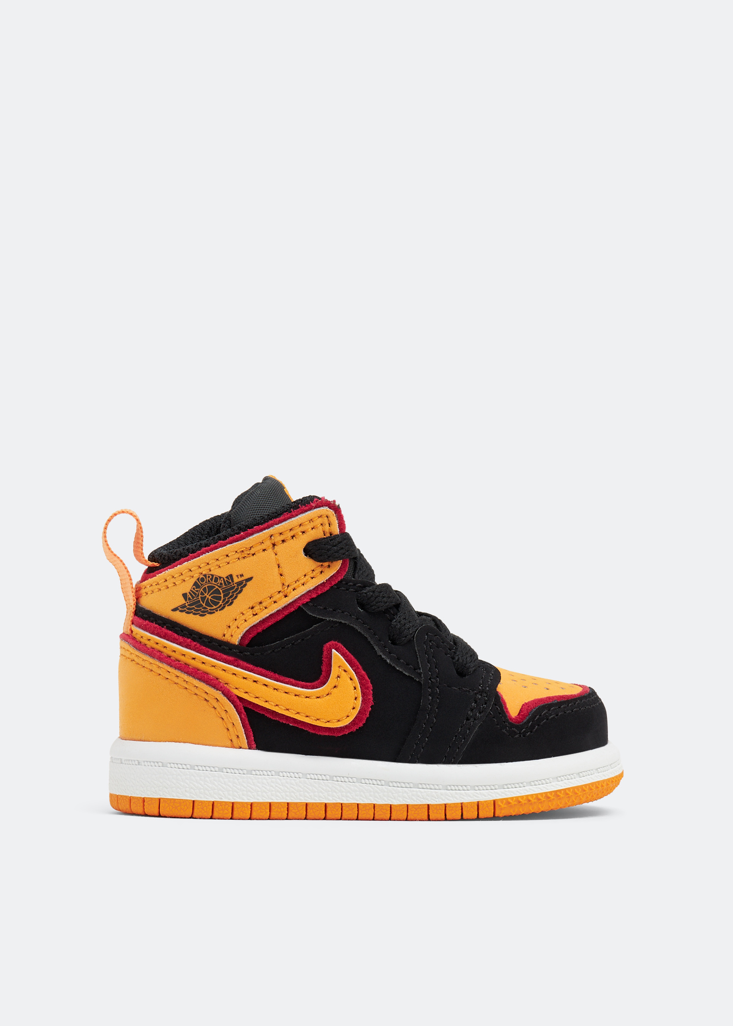 Nike Air Jordan 1 Mid 'Vivid Orange' sneakers for Baby