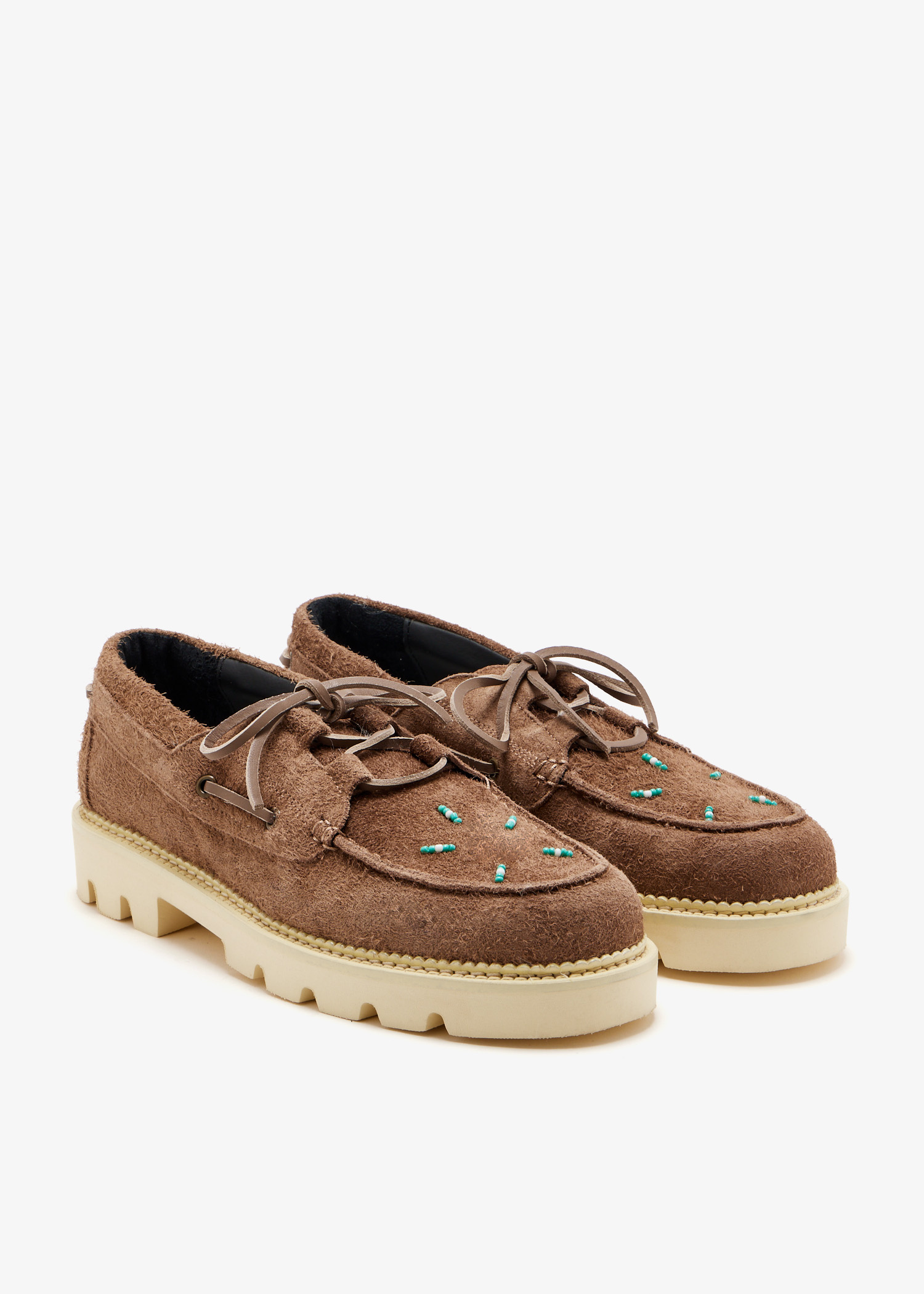 Collegium Pillar Taos boat shoes for Men - Brown in USA | Level Shoes