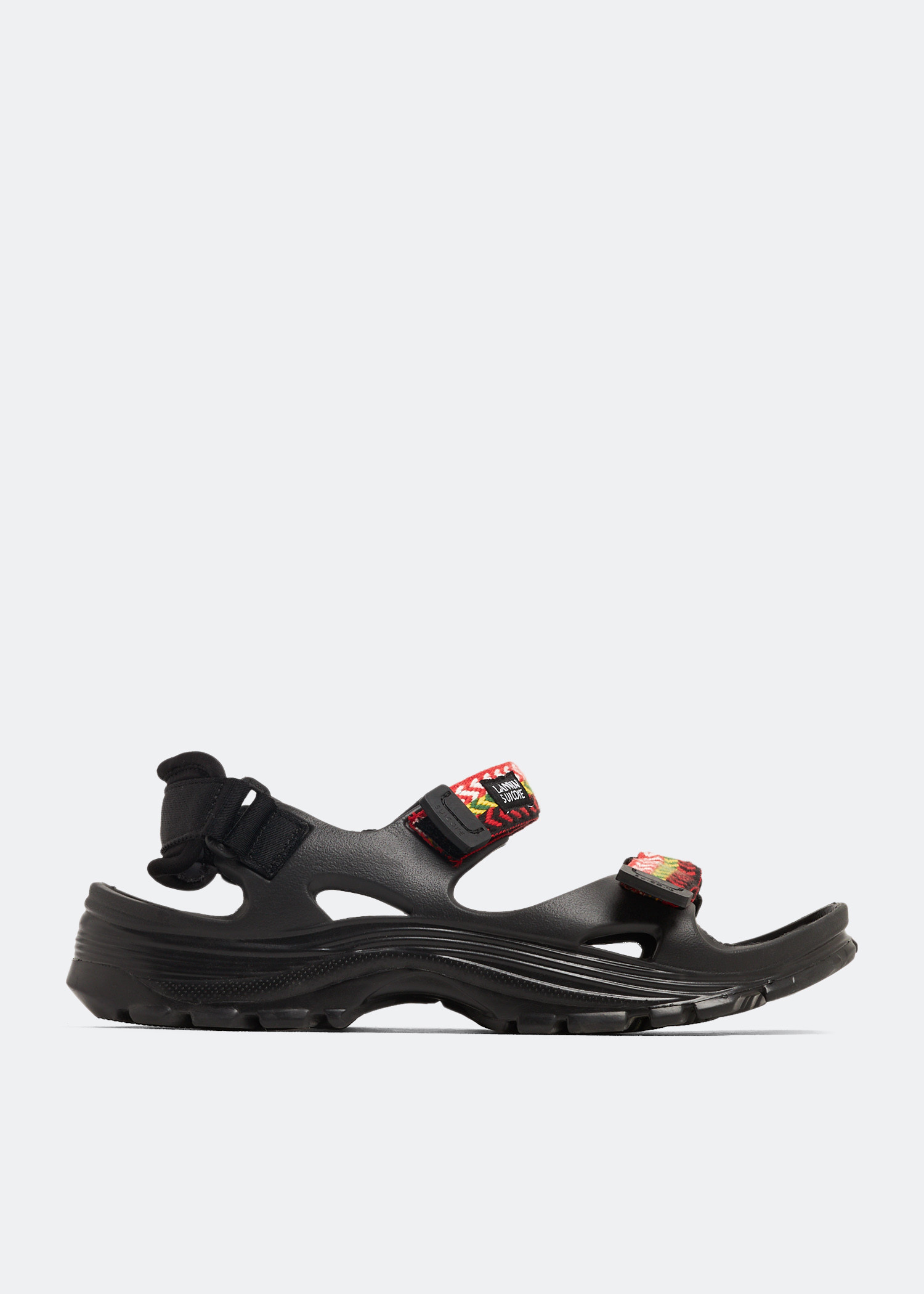 Lanvin x Suicoke Wake sandals for Men - Black in USA | Level Shoes