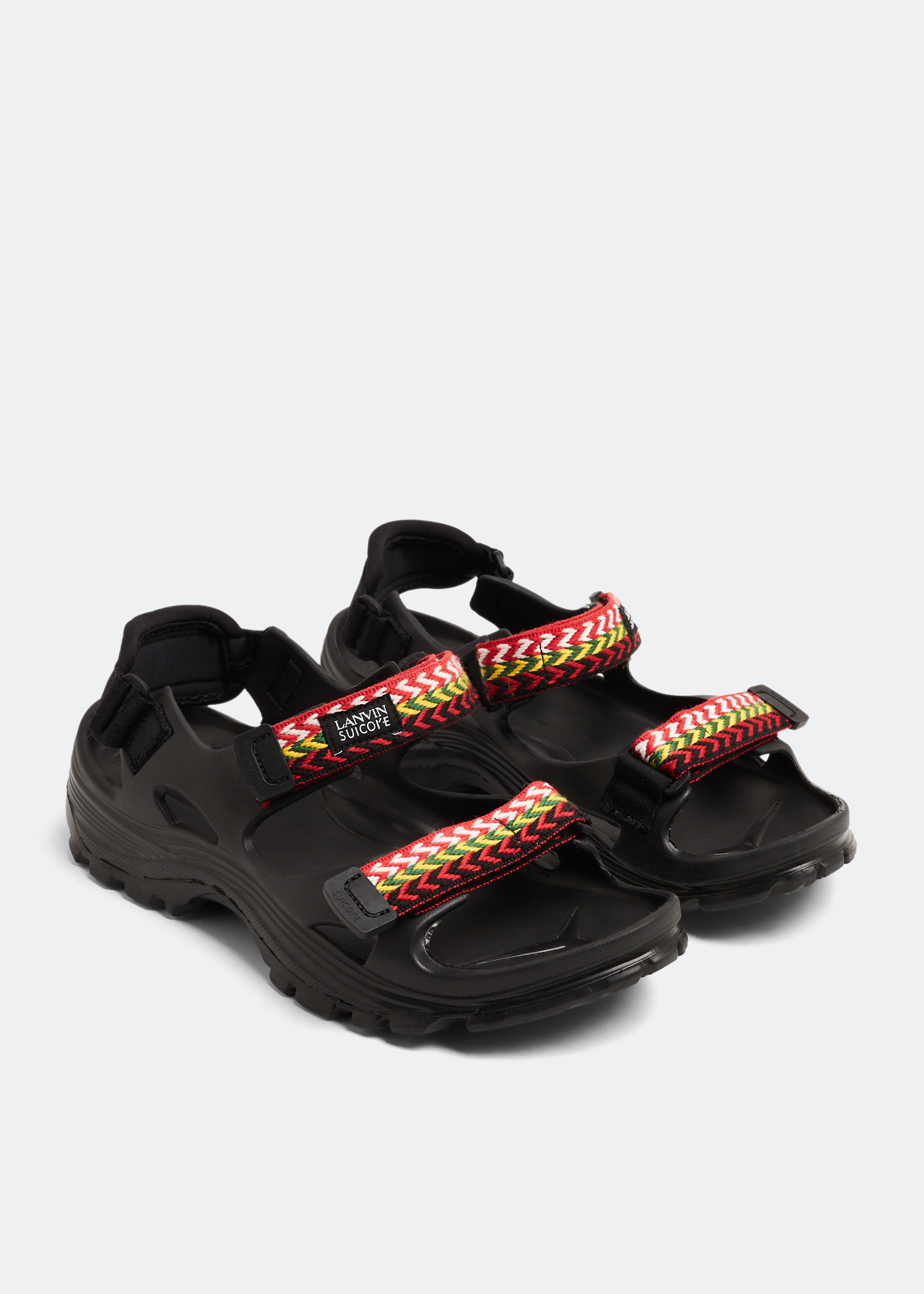 Lanvin x Suicoke Wake sandals for Men - Black in USA | Level Shoes