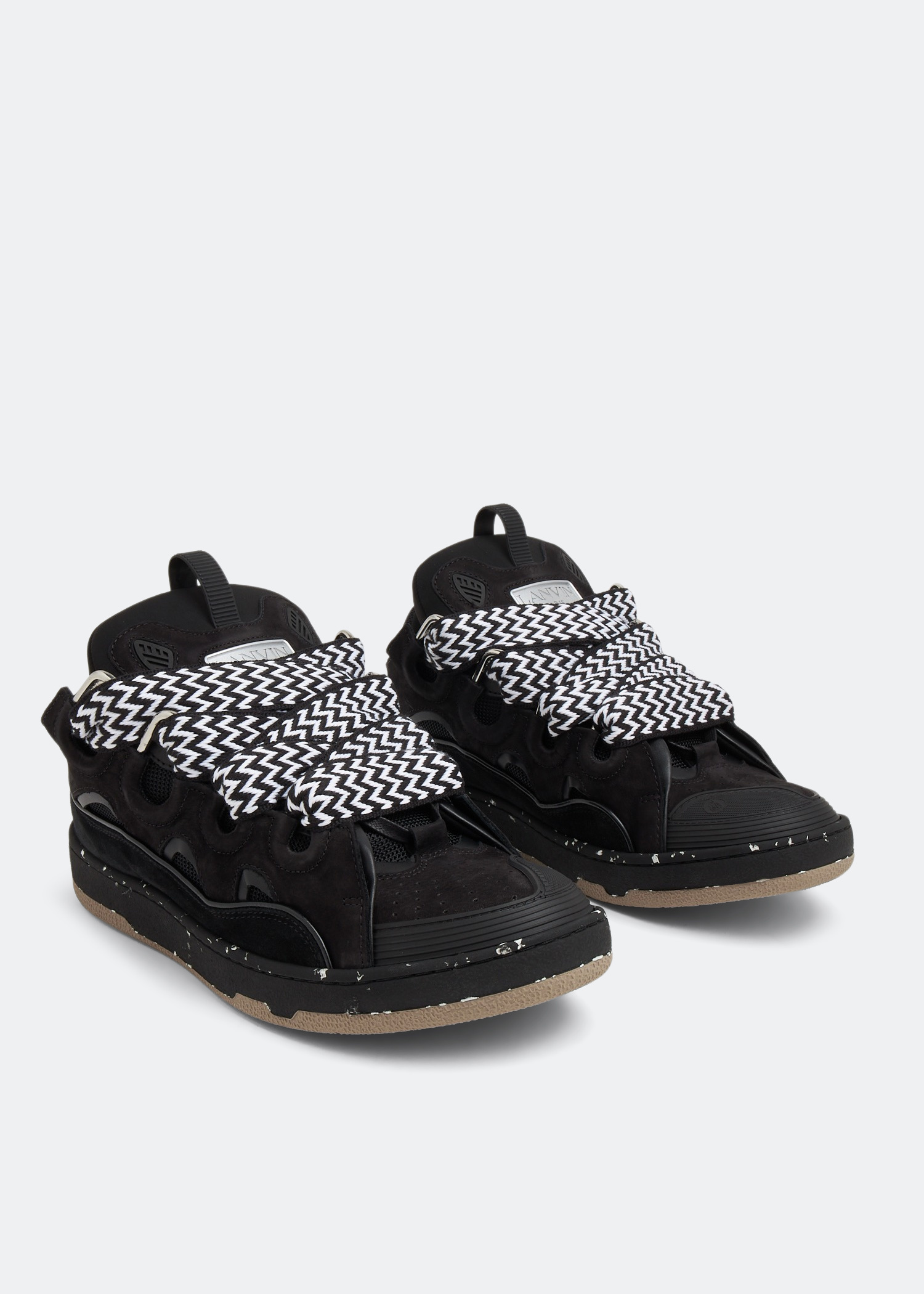 Lanvin Curb sneakers for Men - Black in USA | Level Shoes
