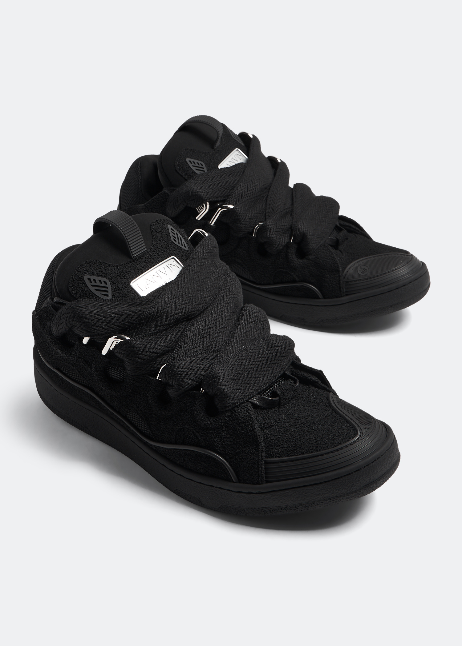 Lanvin Curb sneakers for Men - Black in UAE | Level Shoes