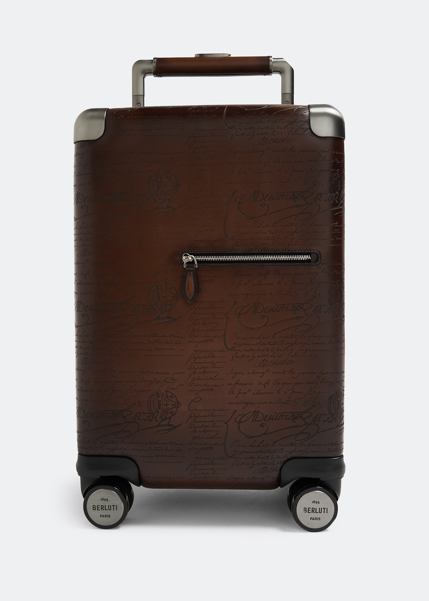 Berluti Un Jour Scritto rolling suitcase for Men - Brown in