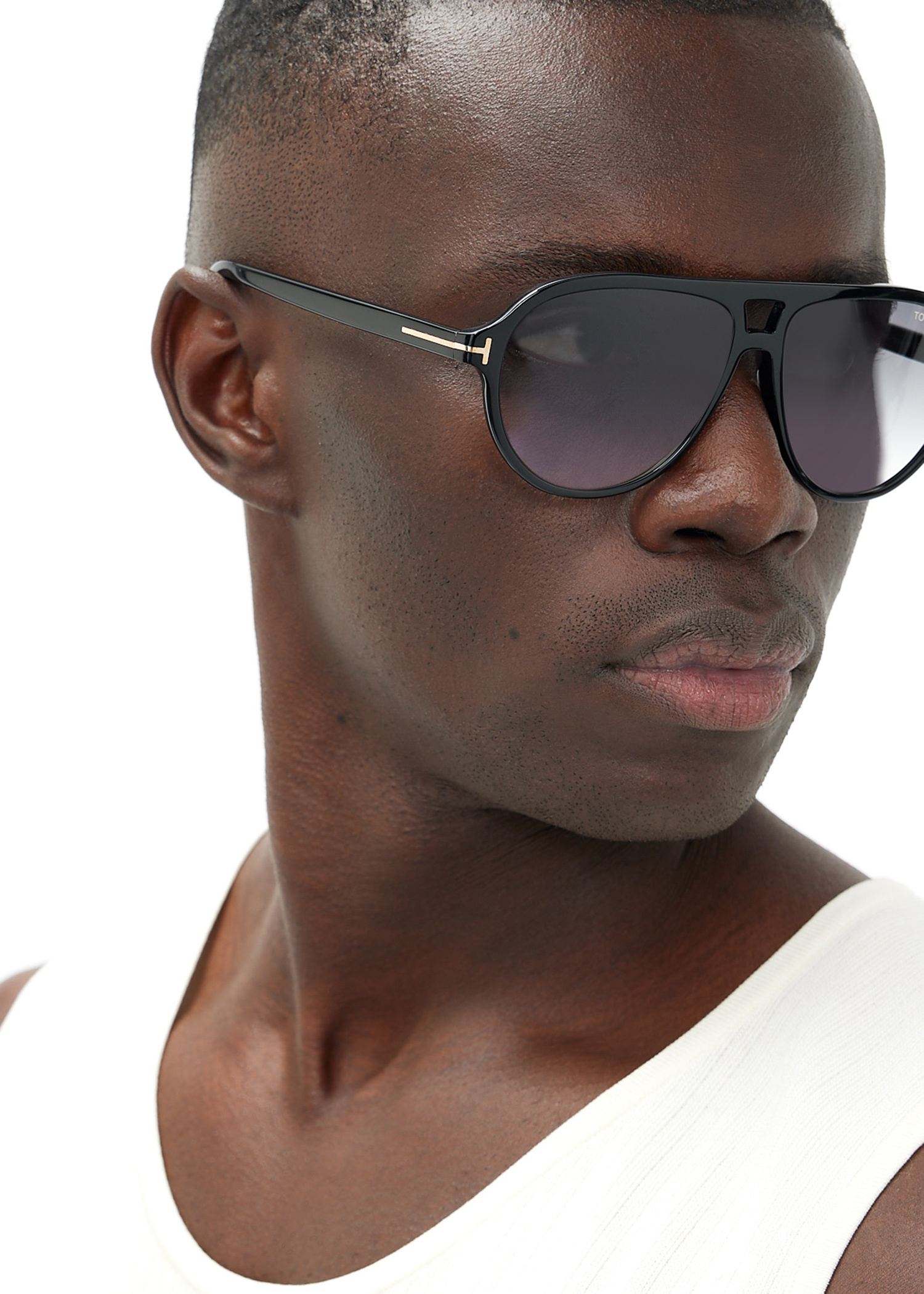 Tom Ford Jeffrey sunglasses for Men - Black in USA | Level Shoes