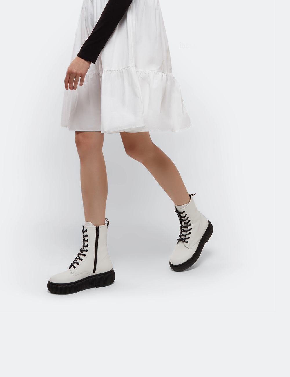 LANVIN | ARPEGE ANKLE BOOTS WHITE ブーツ Lanvin Arpege ankle boots for Women - White in USA | Level Shoes