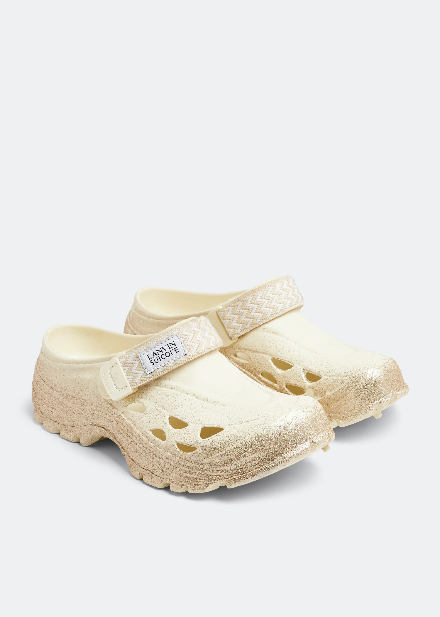 Lanvin x Suicoke Mok clogs for Women - Beige in UAE | Level