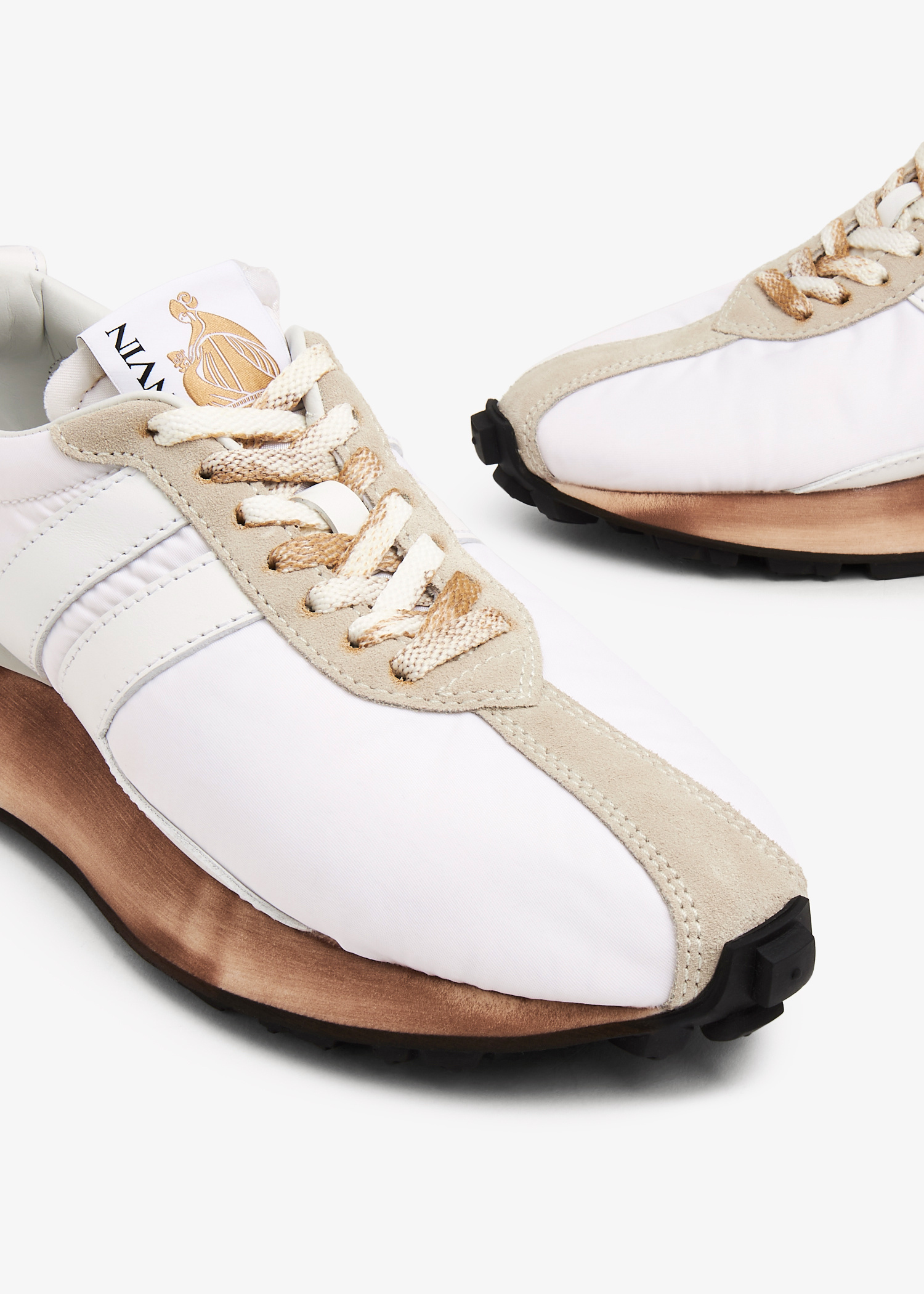 スニーカー LANVIN Woman Sneakers White FWSKDK00GLOSA23 00M1 Lanvin White Athletic Shoes for Women for sale | eBay
