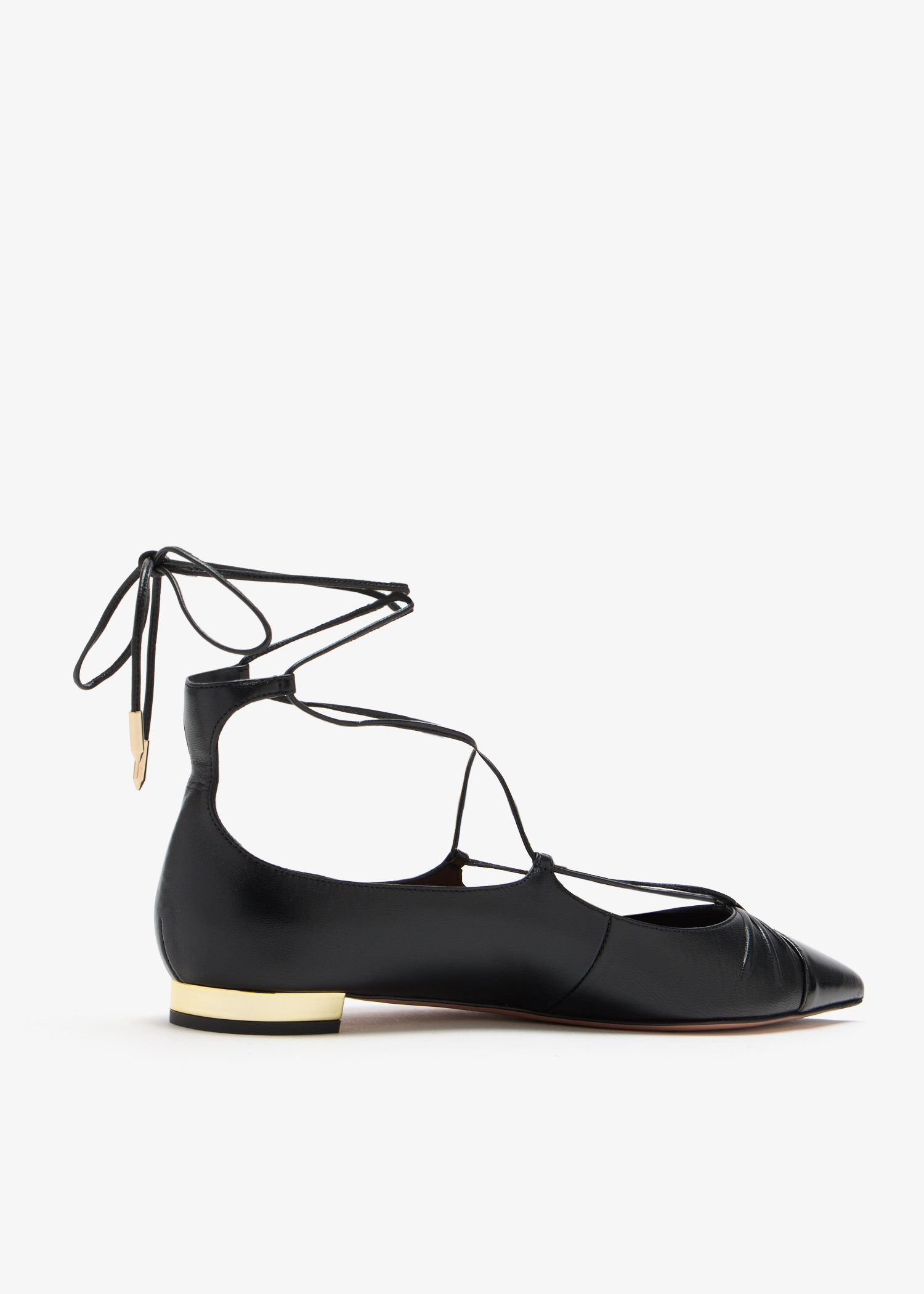 Aquazzura Gabi ballet flats for Women - Black in UAE | Level