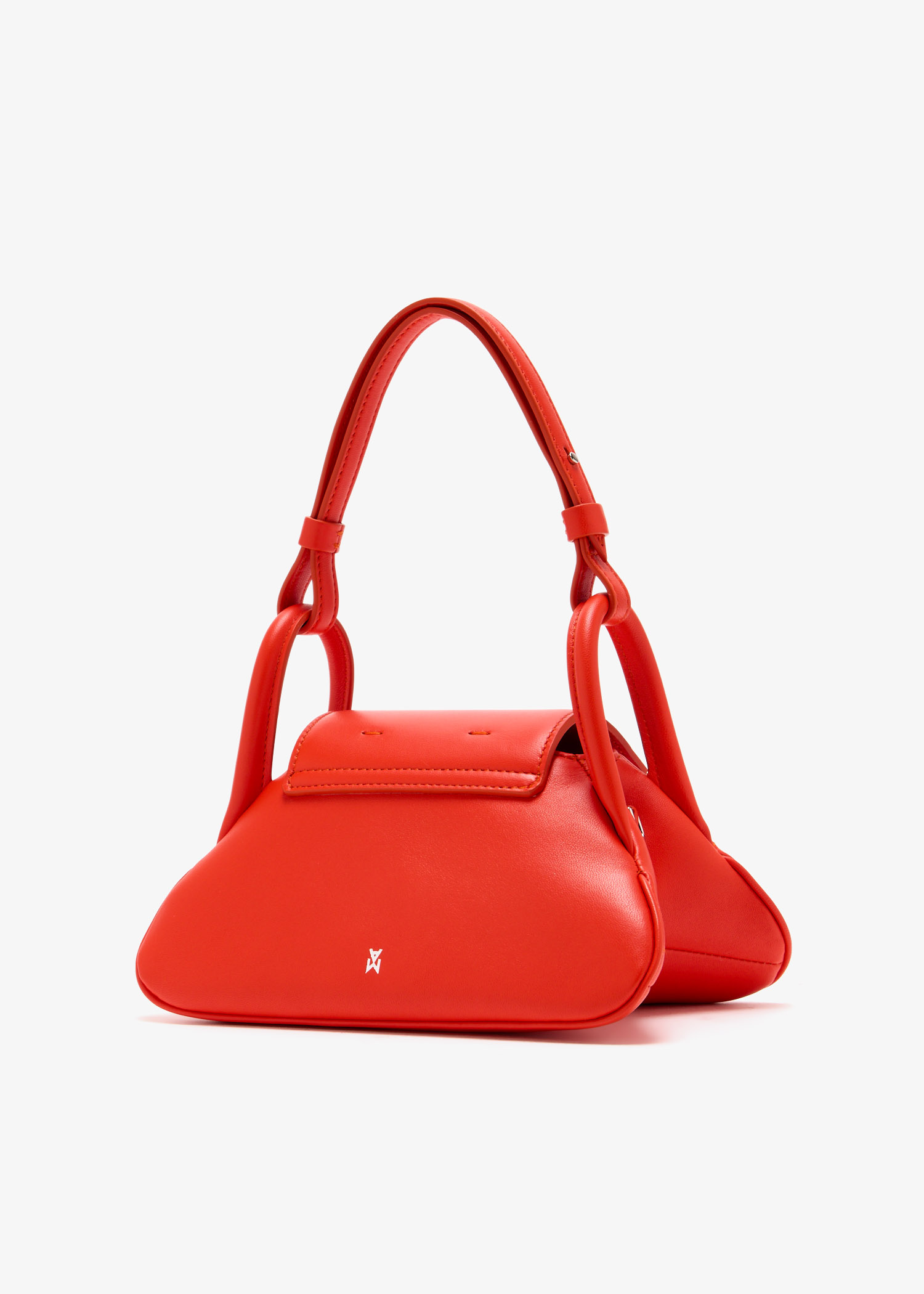 Amina Muaddi Gemini small shoulder bag for Women - Orange in USA