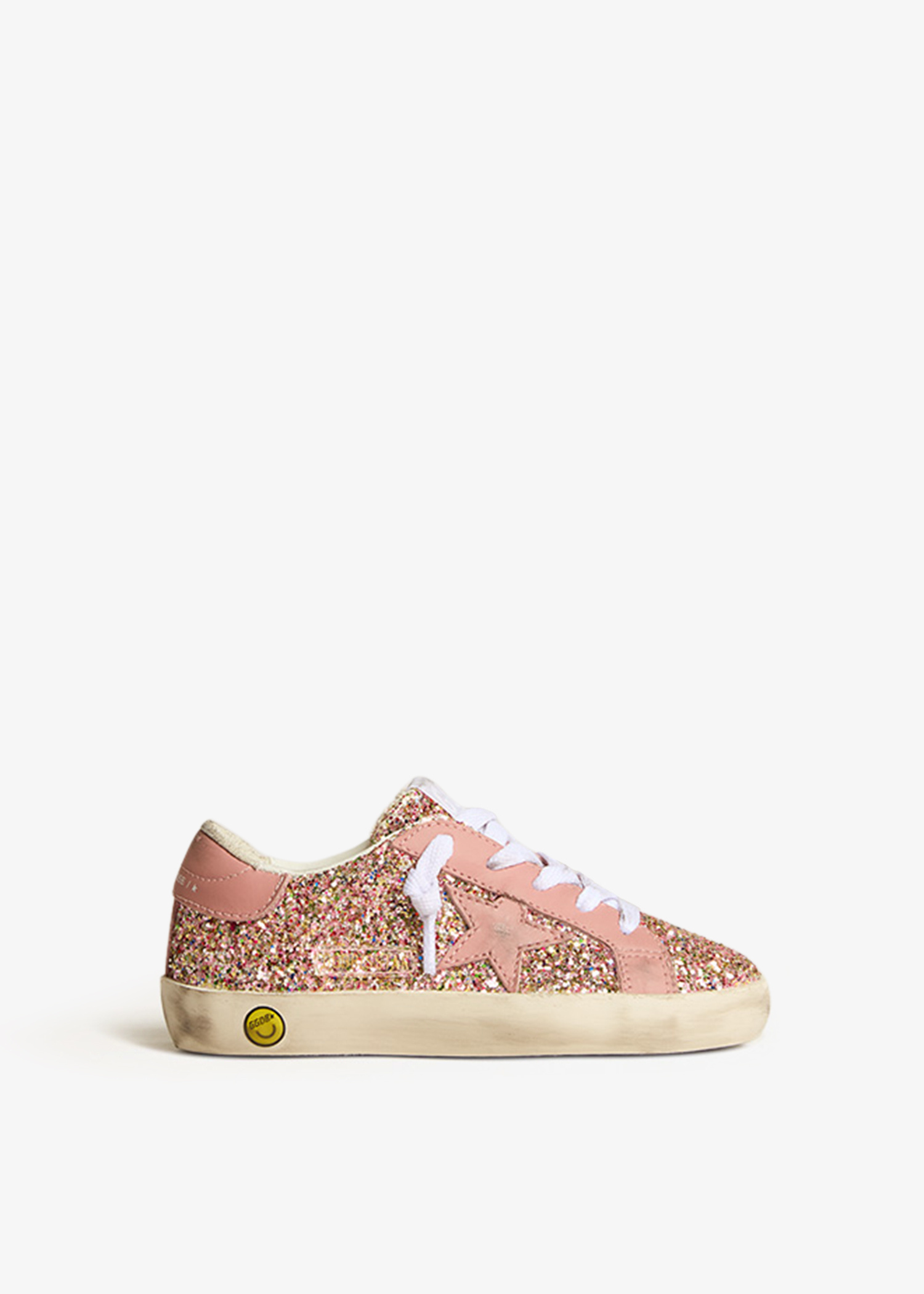 Golden Goose Super-Star sneakers for Baby - Pink in UAE