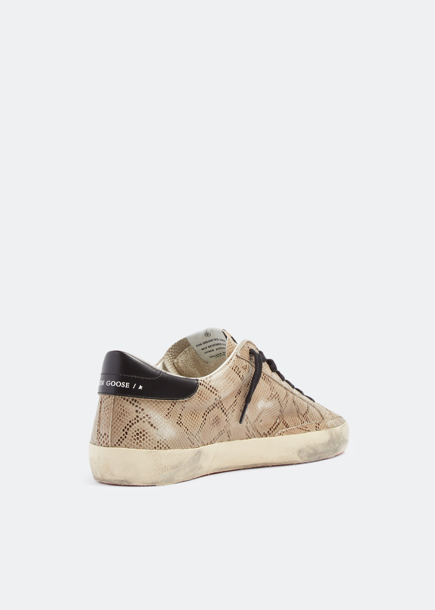 Golden Goose Super-Star sneakers for Men - Animal Printed in