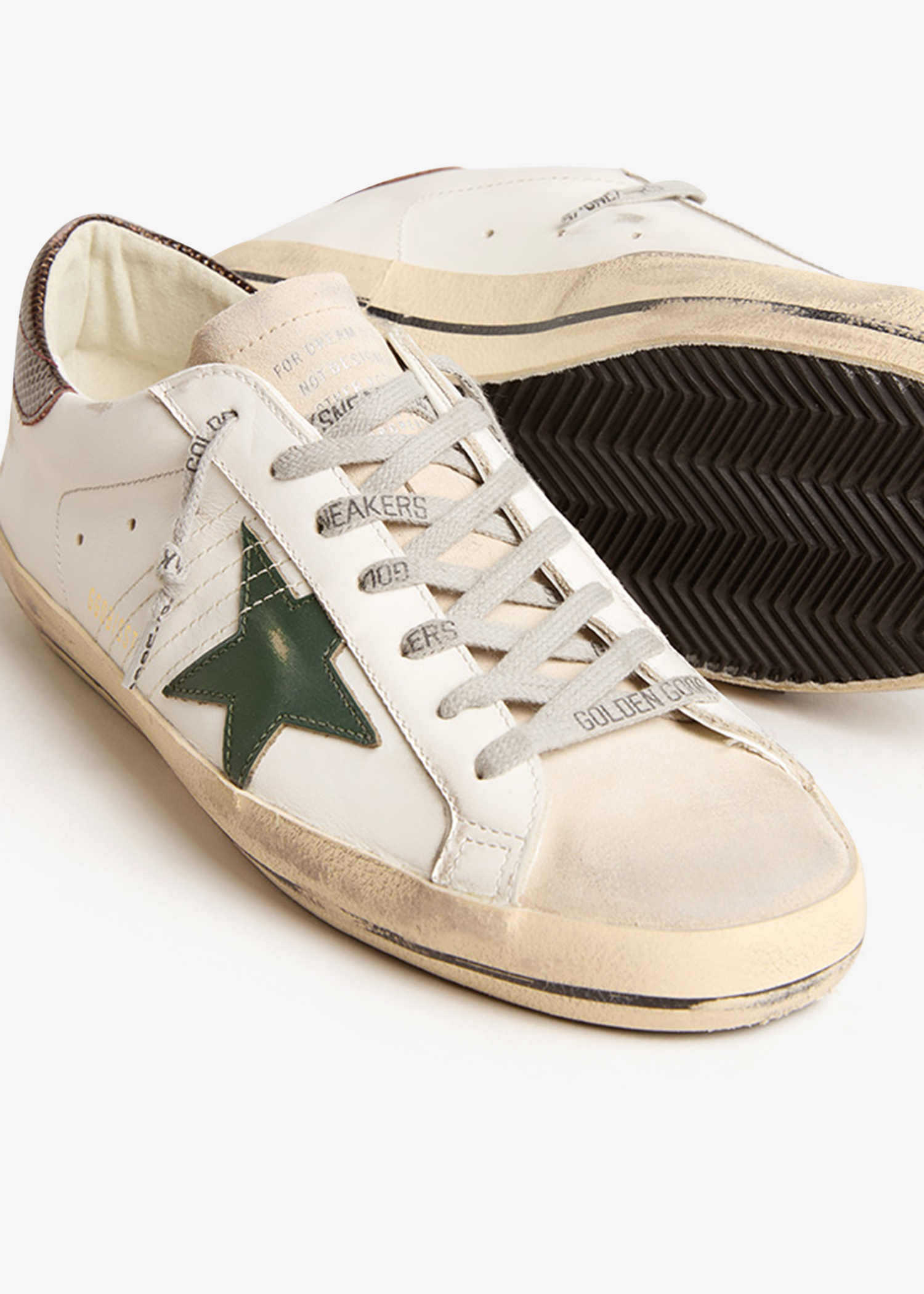 Golden Goose Super-Star sneakers for Men - White in KSA