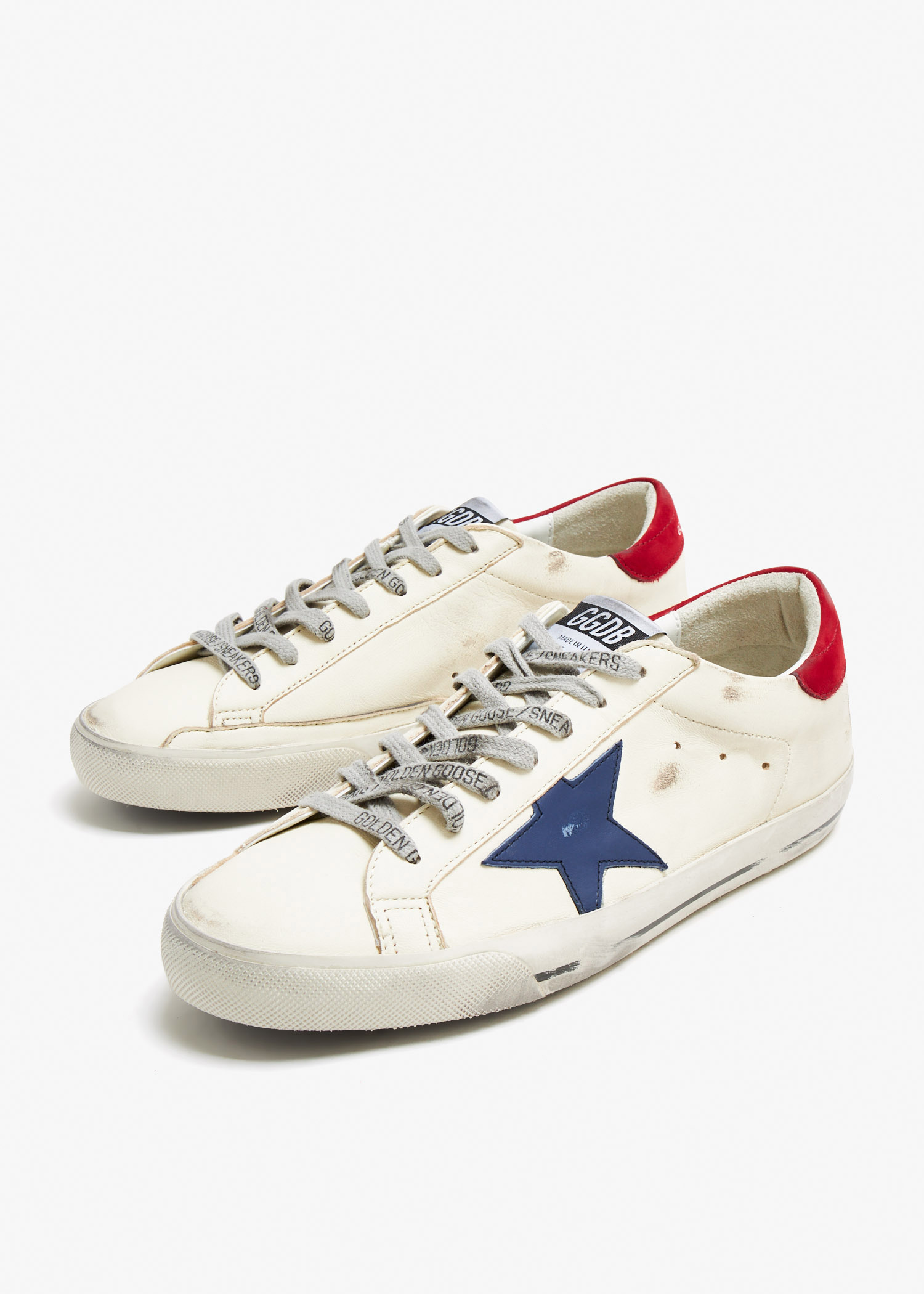 Golden Goose Super-Star sneakers for Men - Cream in Kuwait Golden Goose Super-Star sneakers for Men - Cream in Kuwait