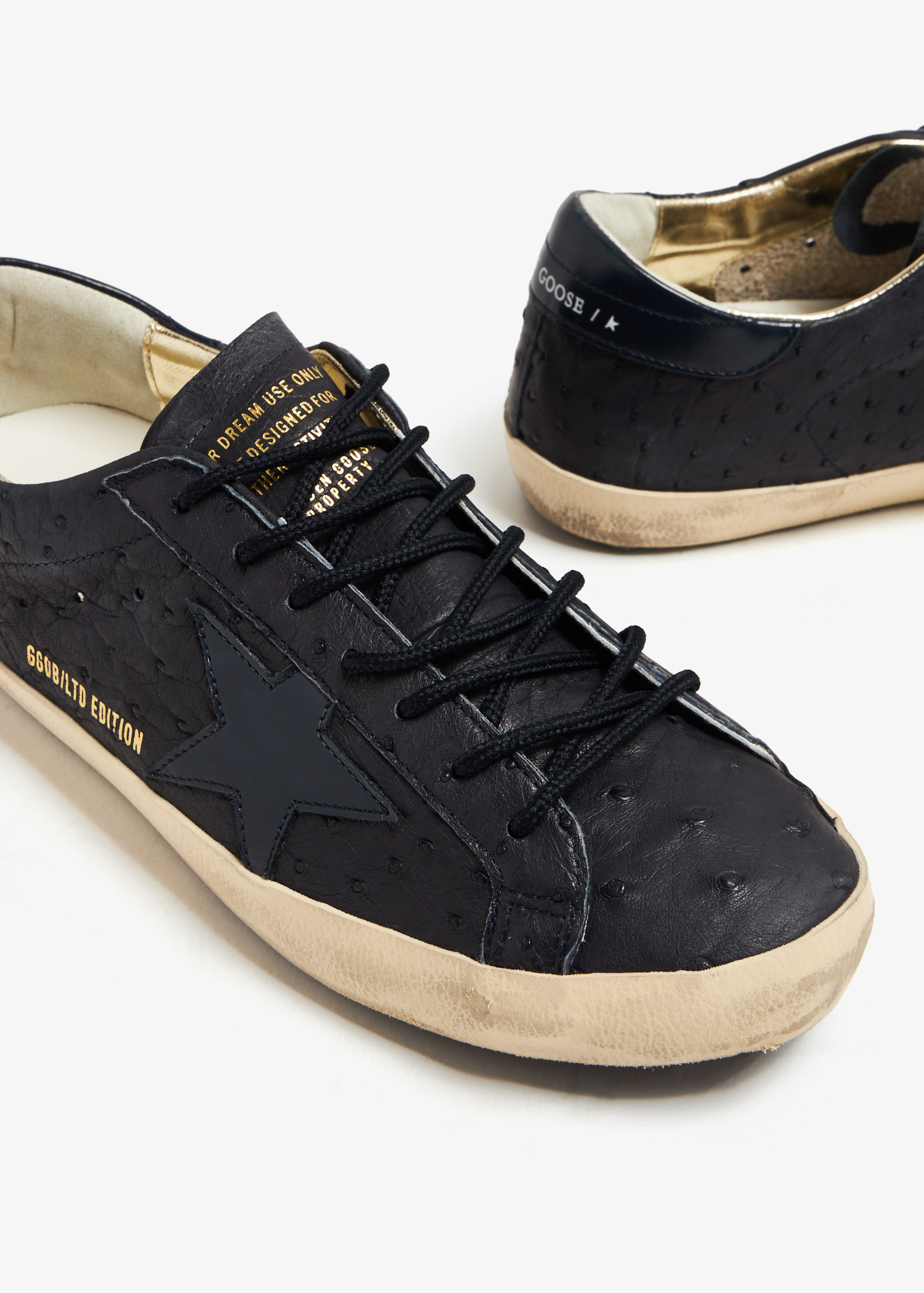 Golden Goose Super-Star LTD sneakers for Men - Black in UAE
