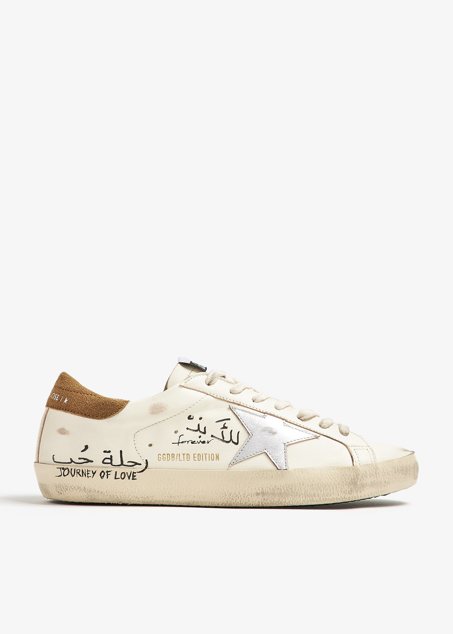 【送料&関税込】Golden  super-star Sneakers Super-Star LTD with croc-print star and green heel tab