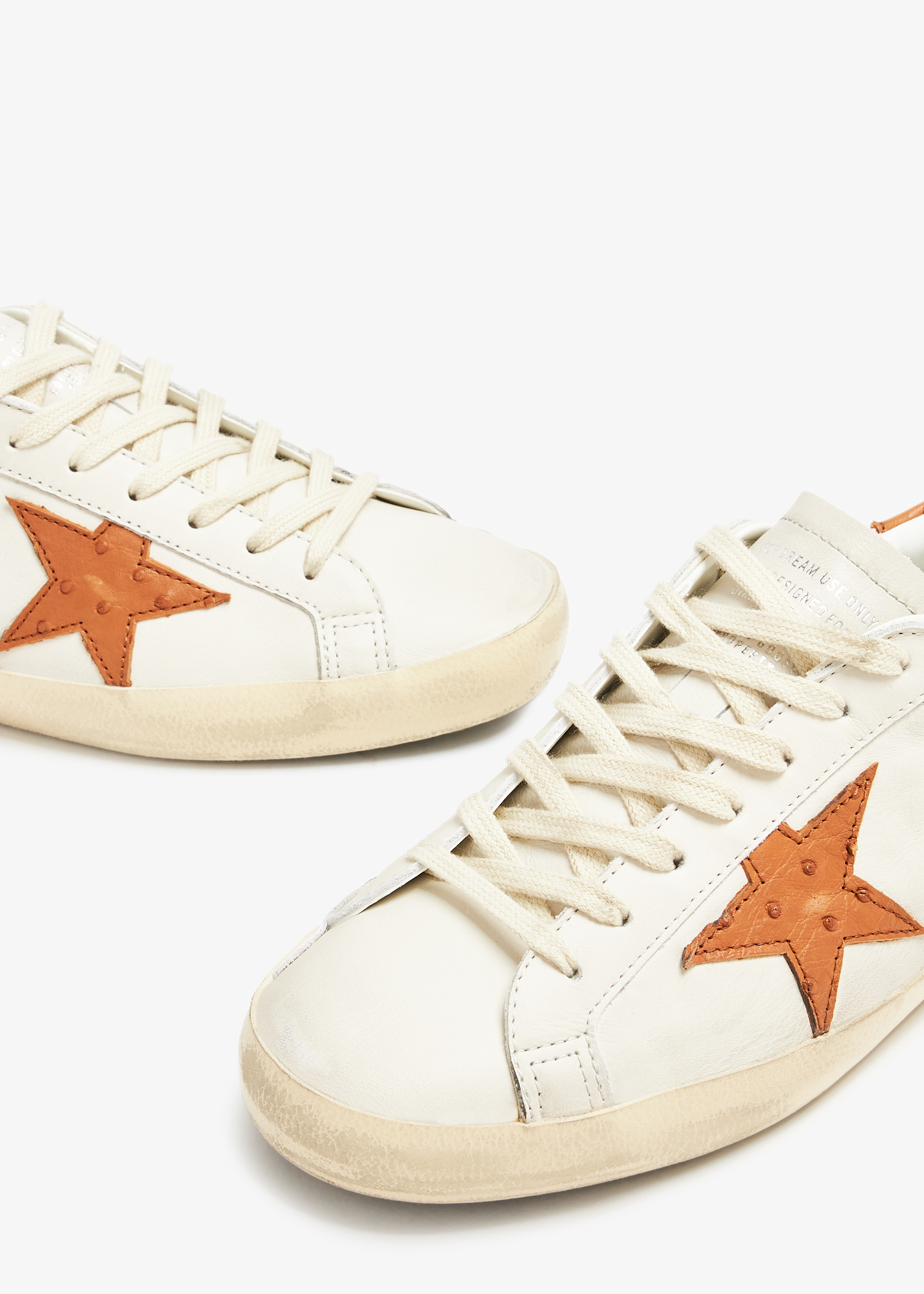 Golden ｜SNEAKERS (GMF00479 F006174 55607) Golden Goose Super-Star sneakers for Men - White in Kuwait