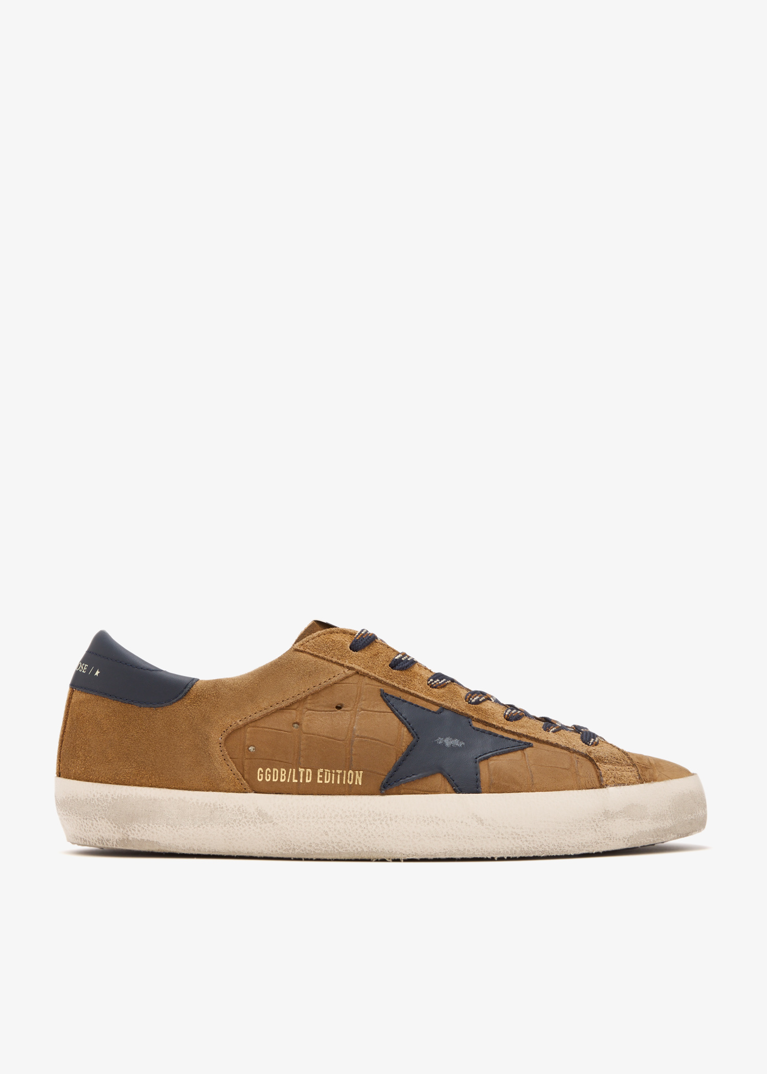 Golden Goose Super-Star LTD sneakers for Men - Brown in UAE Golden Goose Super-Star LTD sneakers for Men - Brown in UAE