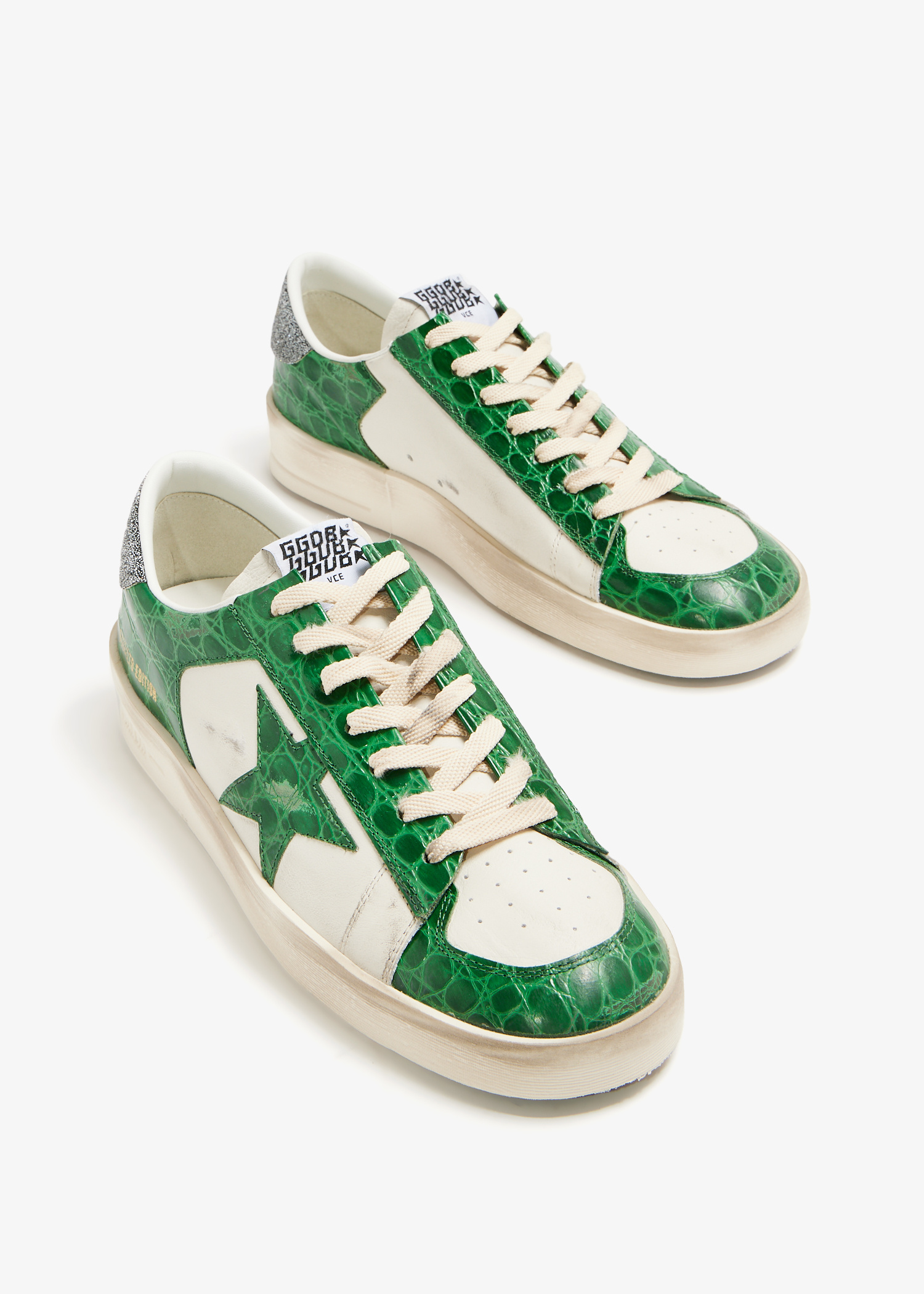 Golden  GMP02165P0018631218812188 関税送料込 Golden Goose Stardan LTD sneakers for Men - Green in Qatar