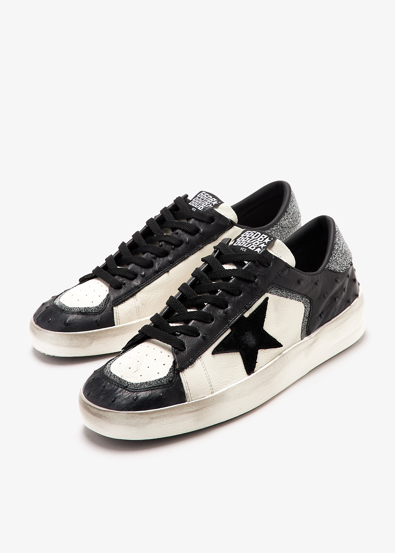 ★Golden Goose★ランニングブラシ ブラック クロッカー スター Amazon.com | Golden Goose Hi Star Leather Sneaker, 39, Black