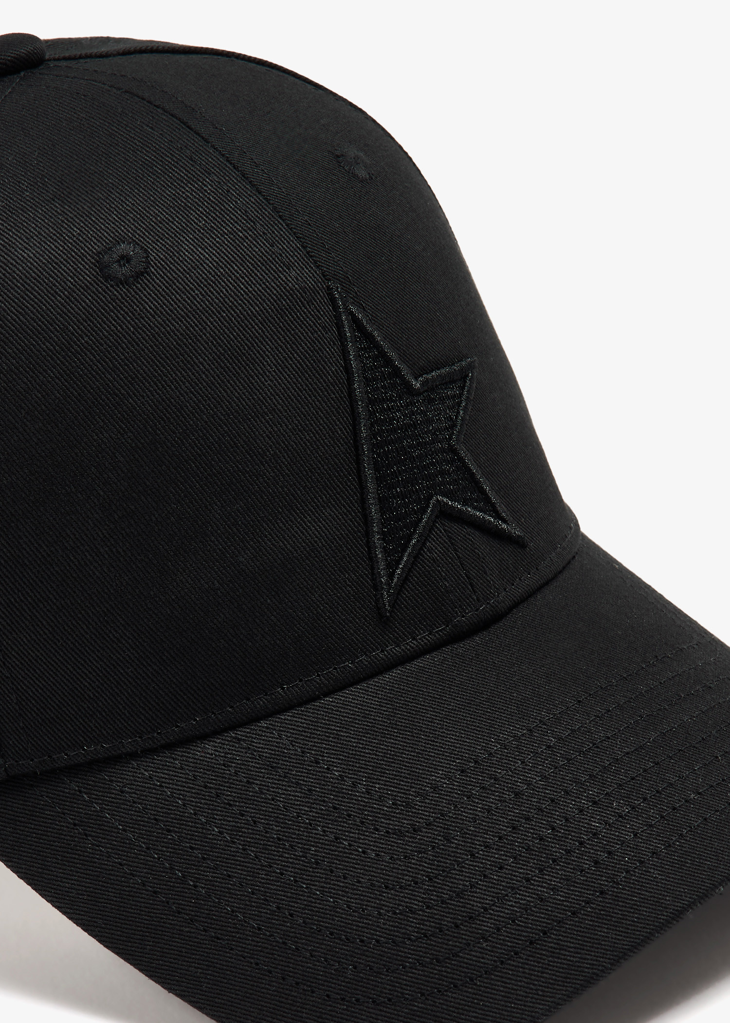 GOLDEN GOOSE STAR BASEBALL CAP ゴールデングース黒 Golden Goose Star Baseball Cap Black | END. (US)