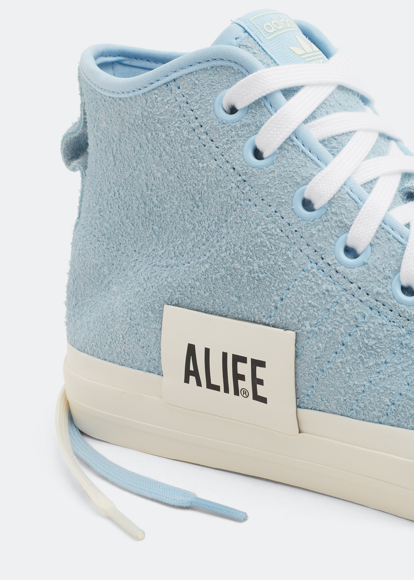 adidas x ALIFE Nizza Hi sneakers for Men - Blue in USA | Level Shoes
