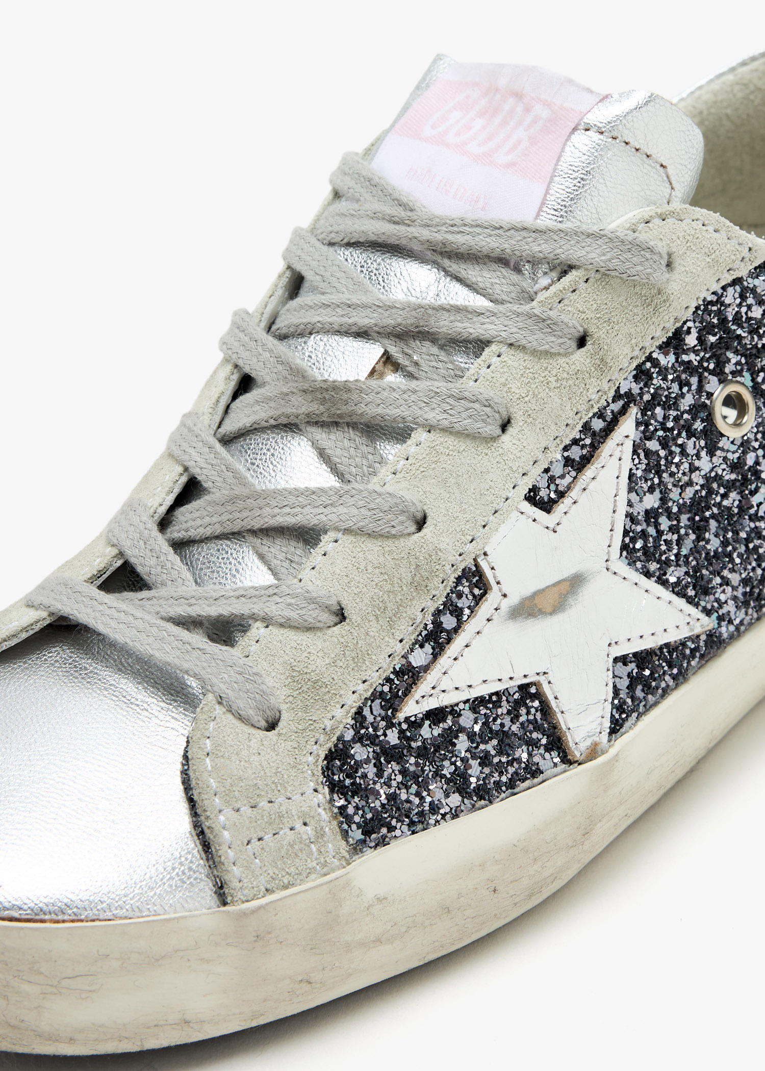 スニーカー GOLDEN  Women Sneakers GWF00101F00747060246 SILVER Silver Super-Star sneakers Golden goose- women - GOLDEN