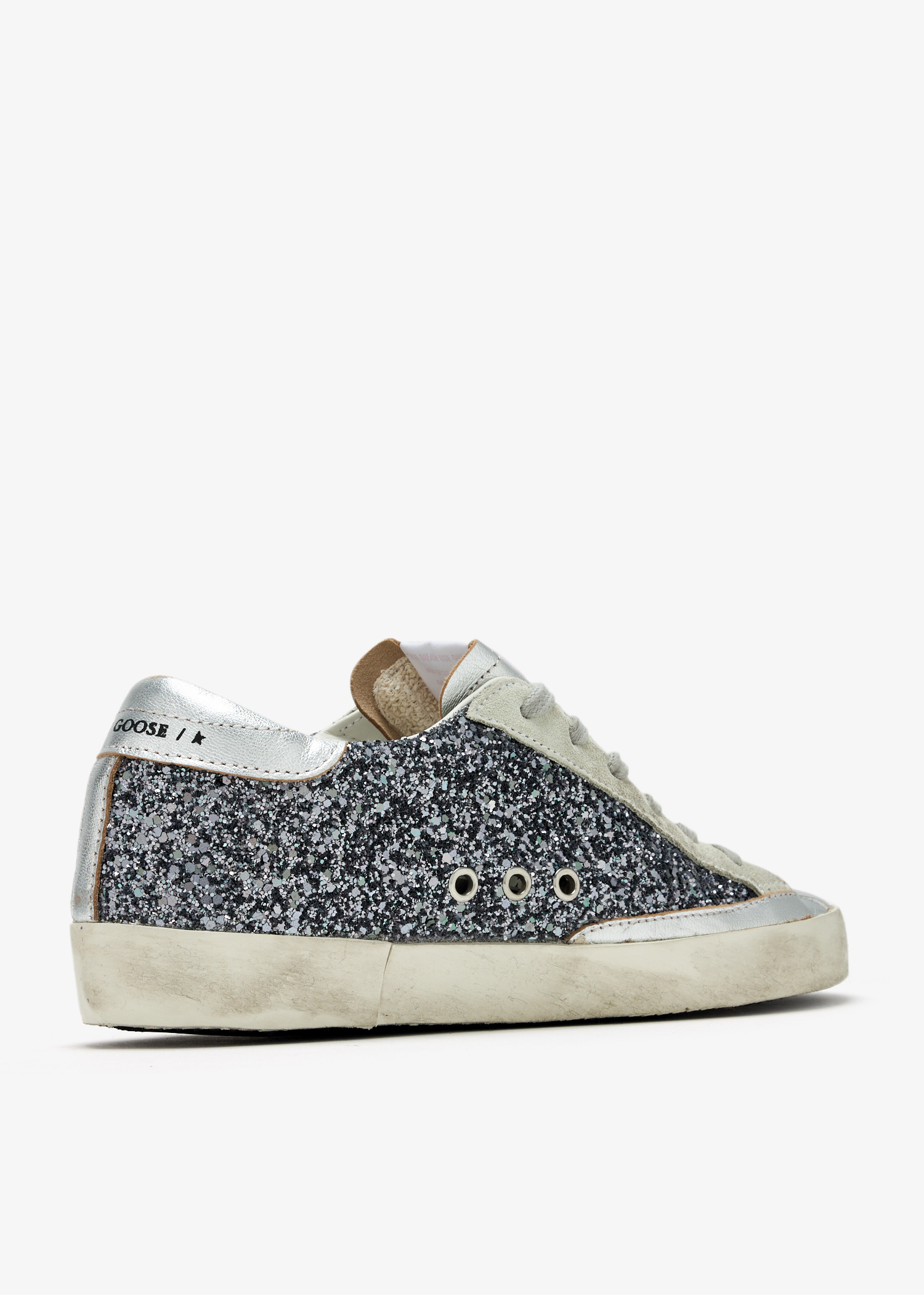 Golden Goose Super-Star sneakers for Women - Silver in UAE