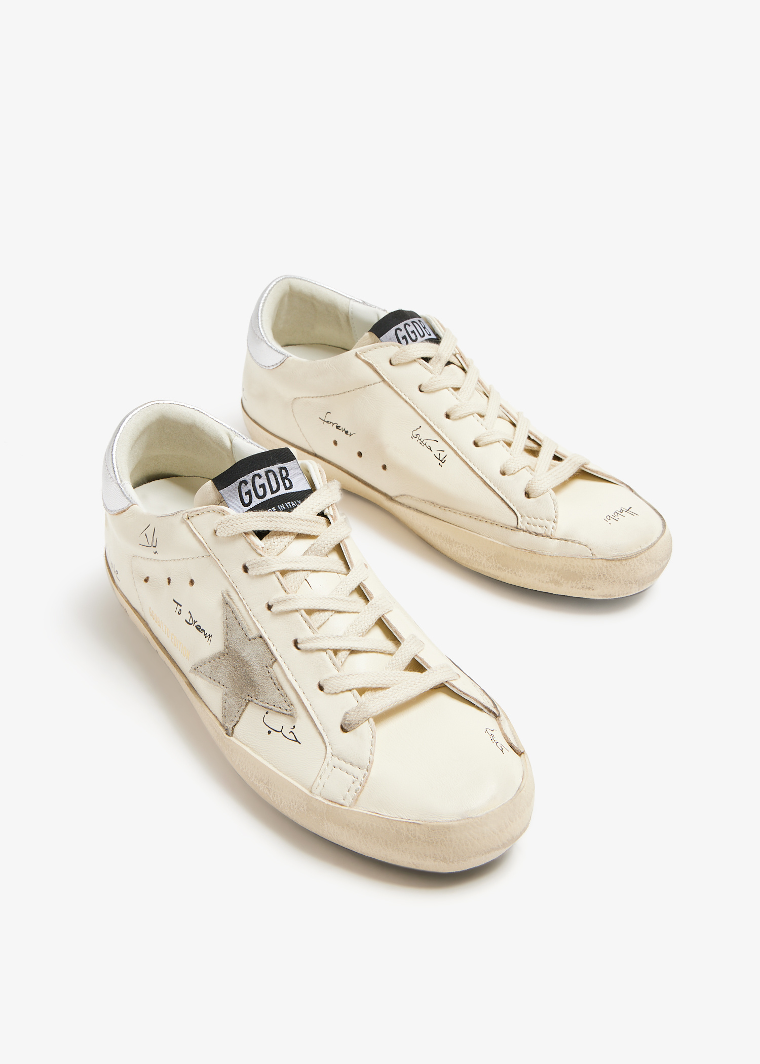 Golden  GWP00829P00126715272 関税送料込 Golden Goose Super-Star LTD sneakers for Women - Beige in