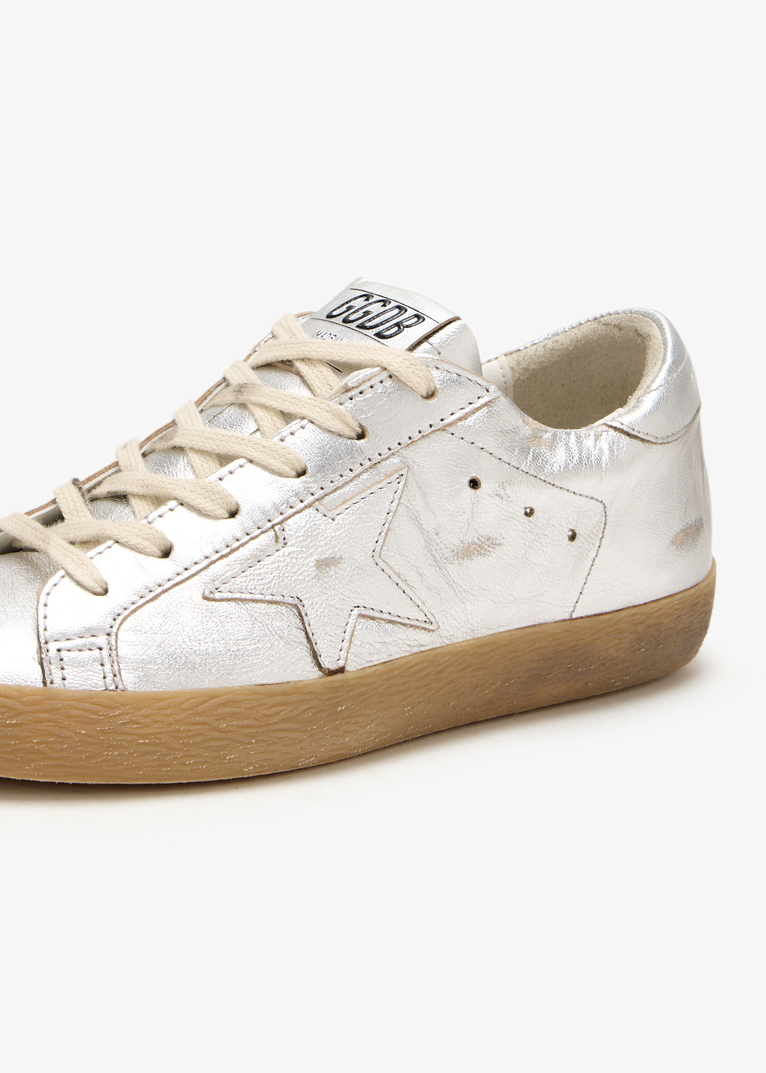 スニーカー GOLDEN Women Sneakers GWF00884 F00746370287 SILVER Golden Goose Super-star sneakers for Women - Silver in UAE