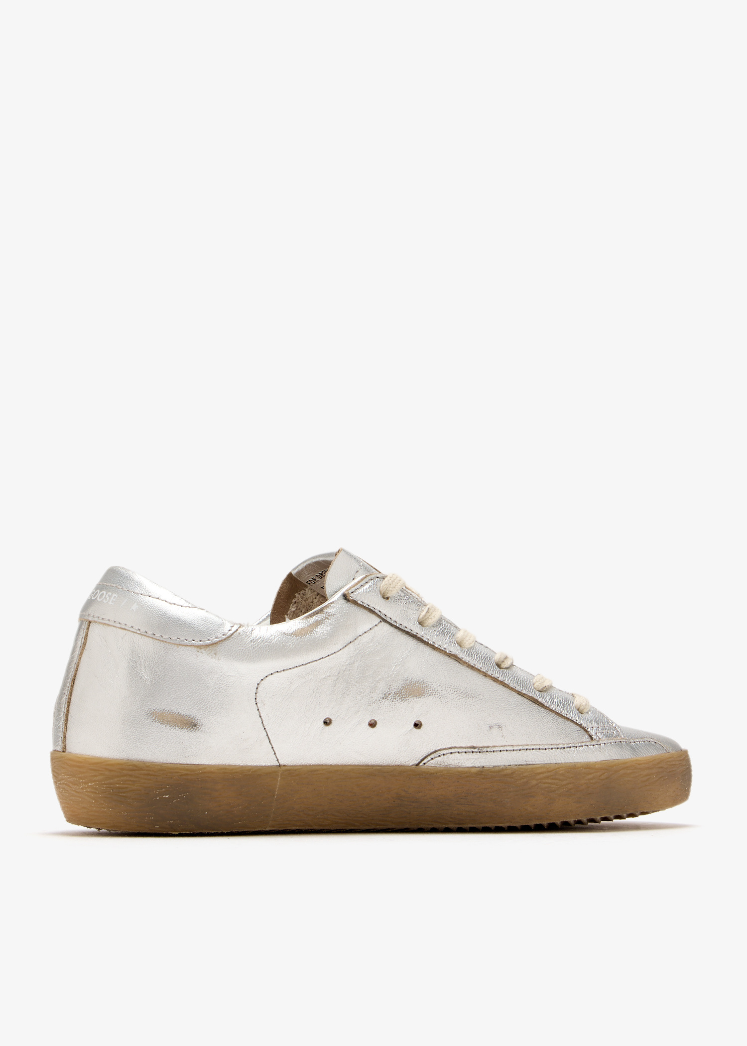Golden Goose Super-star sneakers for Women - Silver in UAE