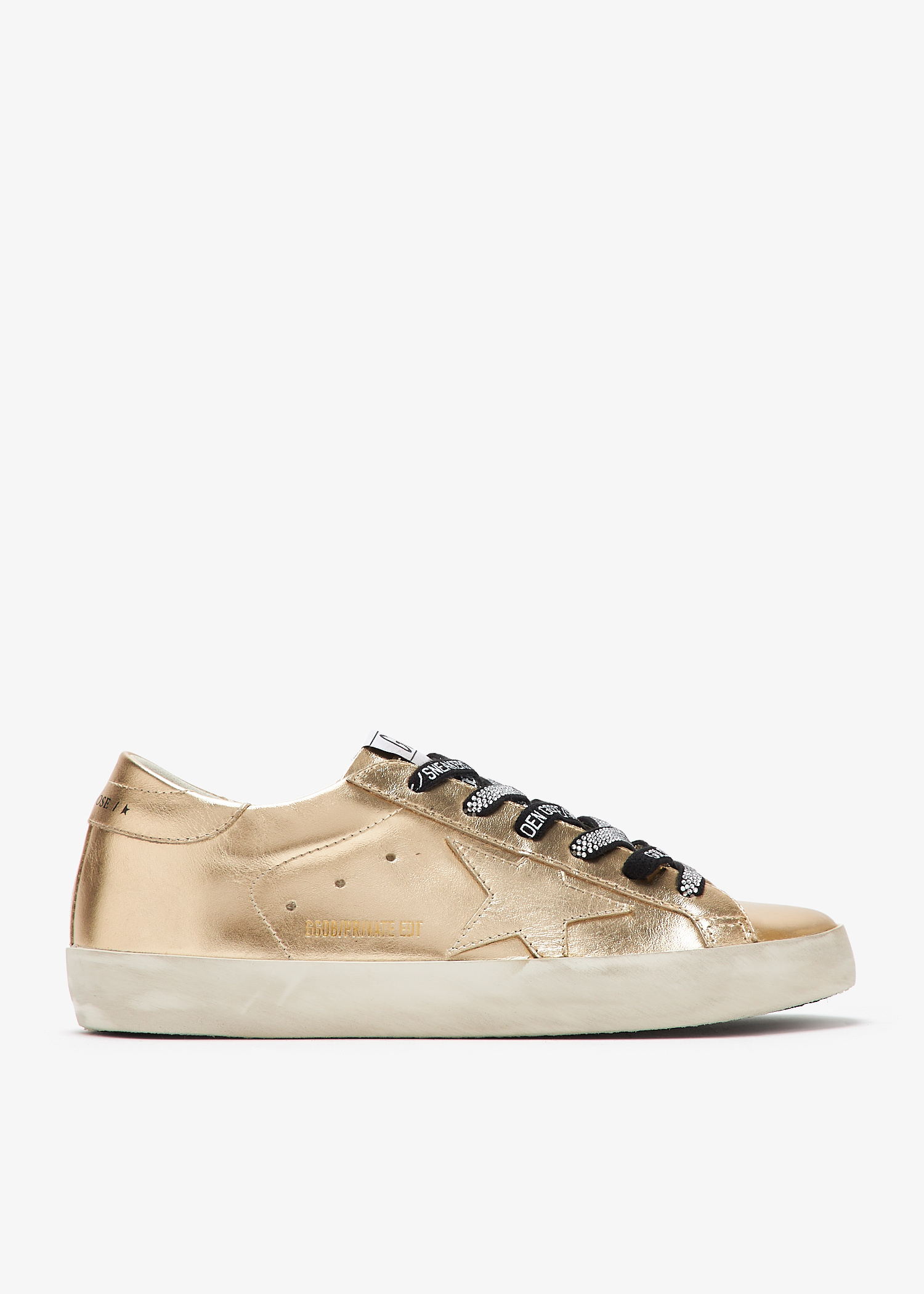 スニーカー Golden Golden Sneakers (GWF00101 F00747060246) Golden Goose Super Star sneakers for Women - Gold in Qatar