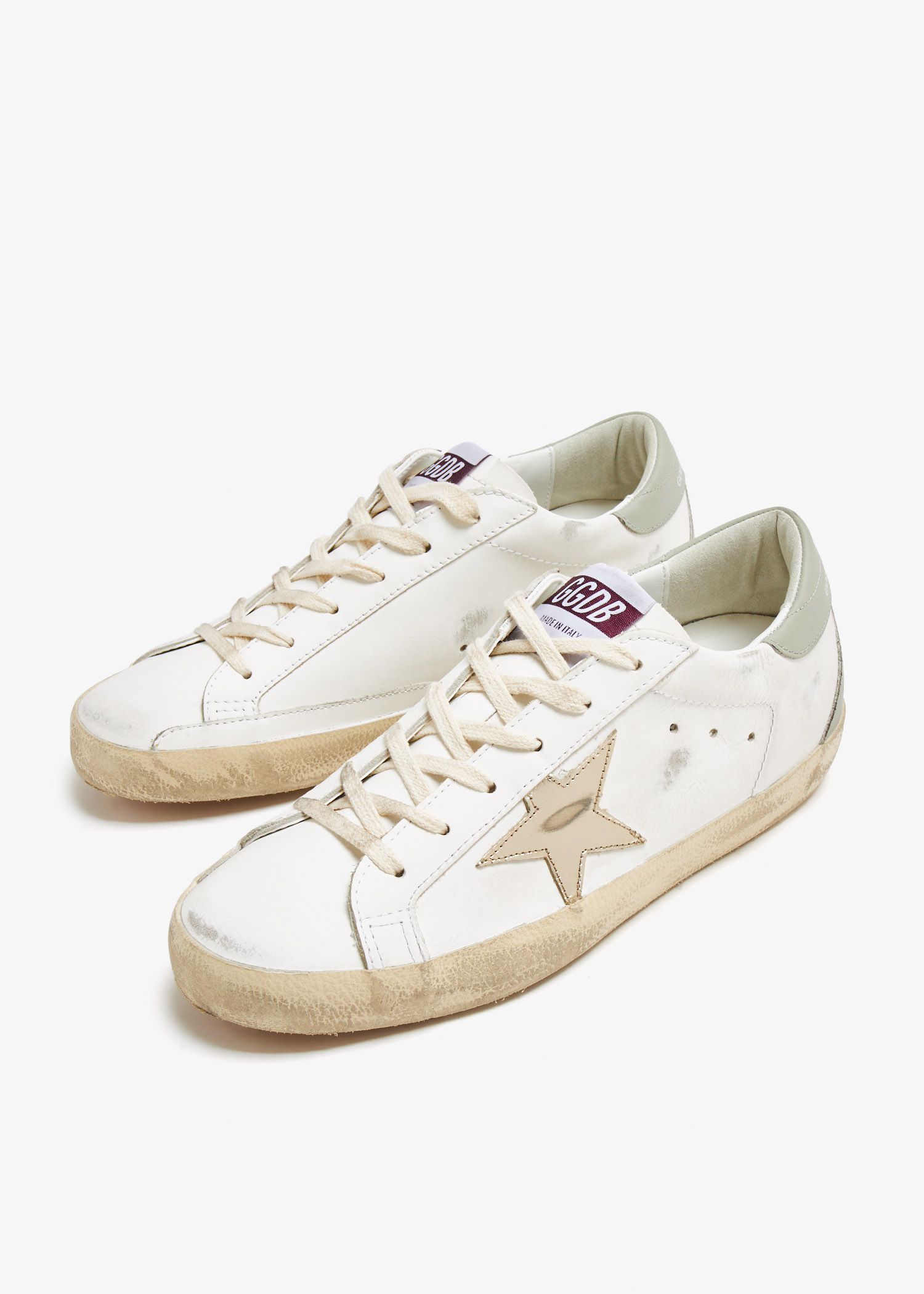 スニーカー GOLDEN  Women Sneakers GWF00464F00693110310 WHITE Golden Goose Super-Star sneakers for Women - White in UAE