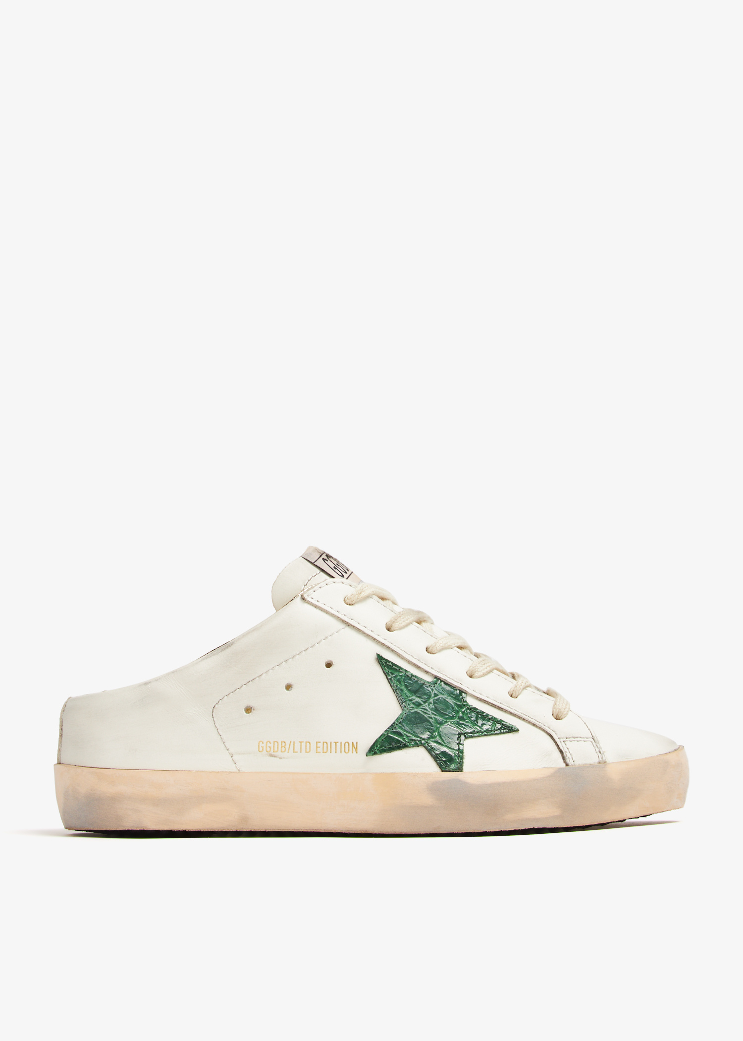 Golden Goose Super-Star sabot sneakers for Women - White in