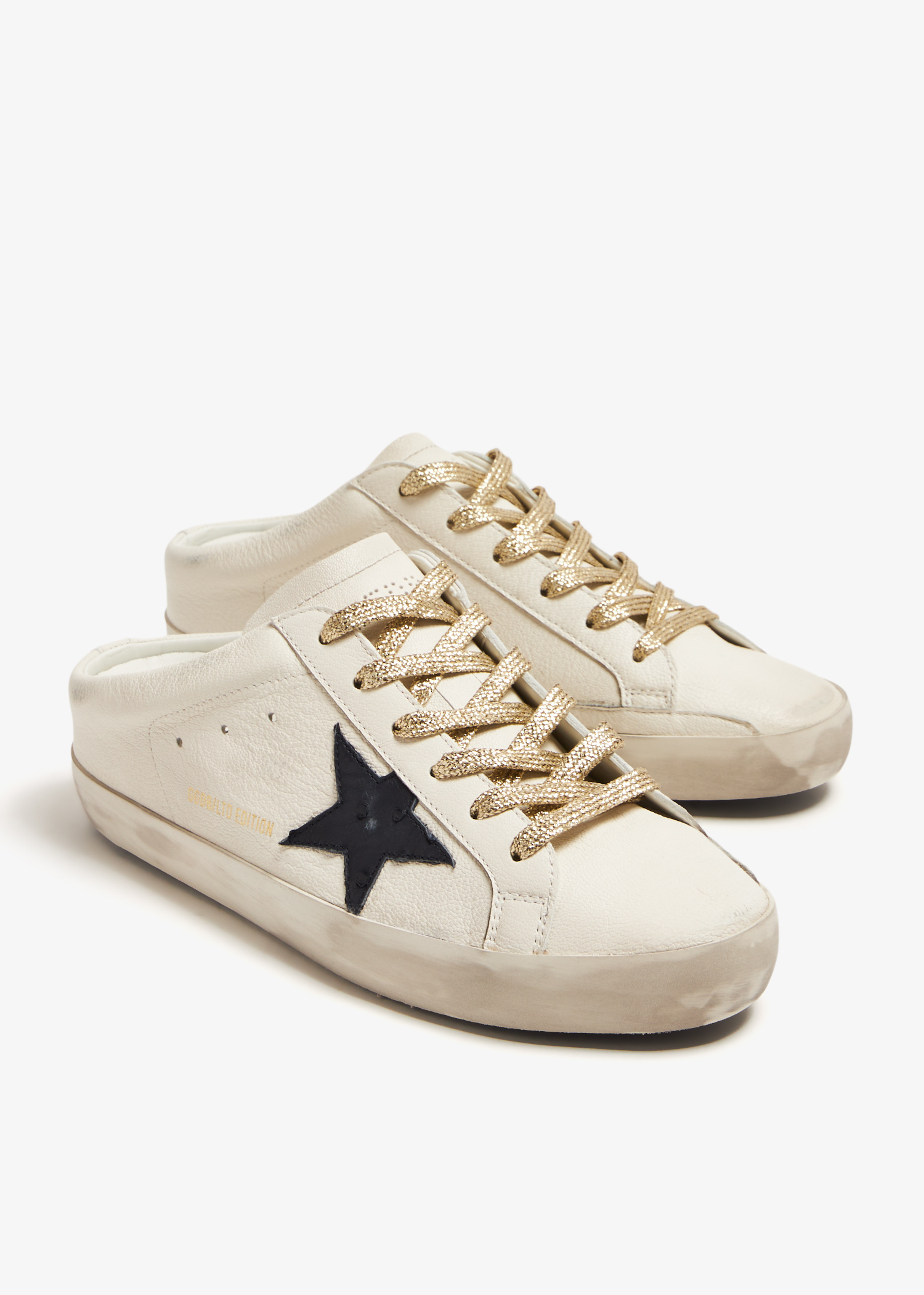 Golden Goose Super-Star LTD sabot sneakers for Women - White