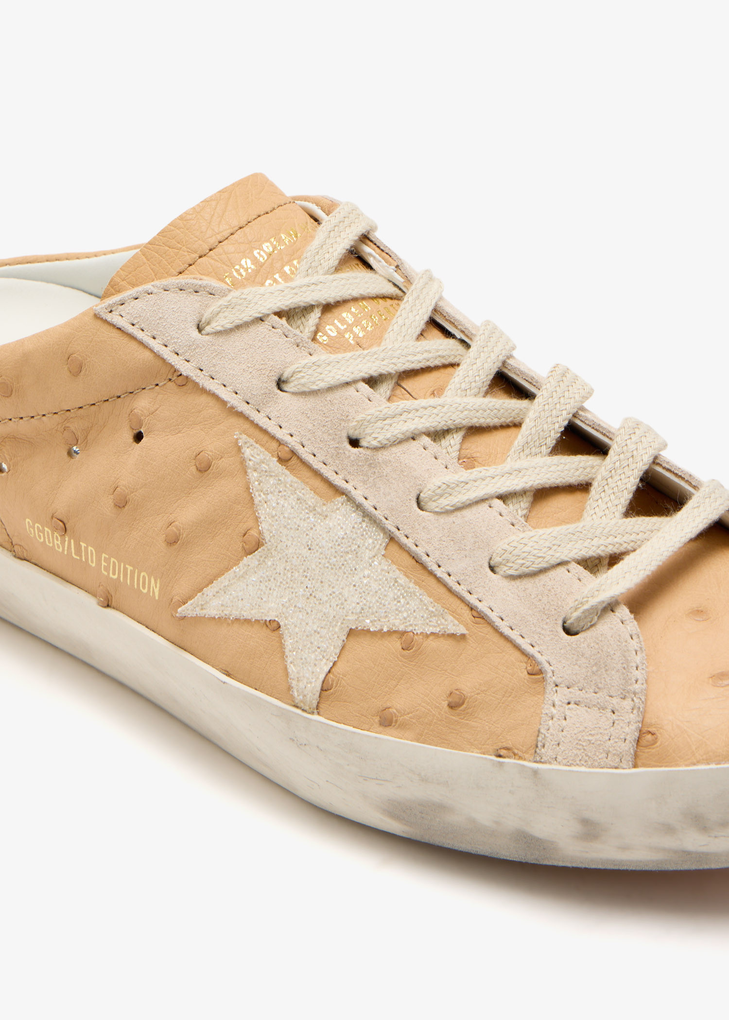 【関税&送料込】Golden  Light Beige Animalier Super-Sta Golden Goose Super-Star LTD sneakers for Women - Animal