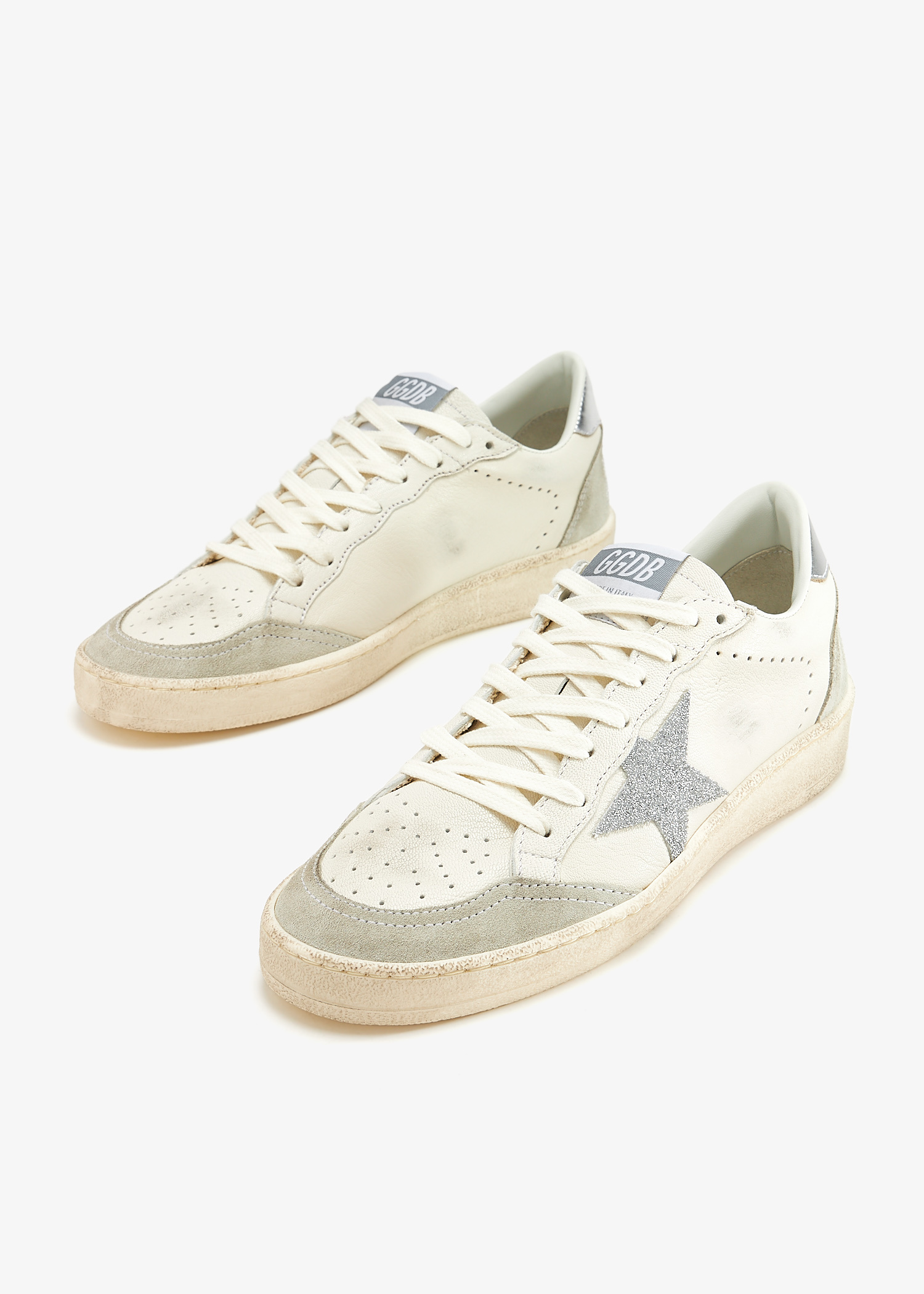 Golden Goose Ball Star sneakers for Women - White in UAE | Level Shoes Golden Goose Ball Star sneakers for Women - White in UAE | Level Shoes