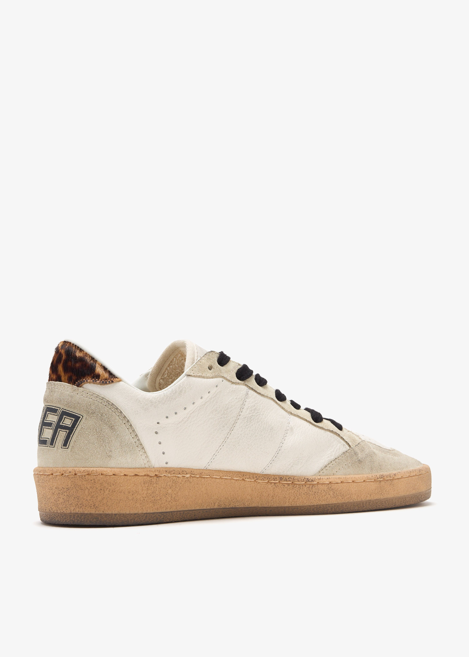 スニーカー GOLDEN GOOSE BALL STAR SNEAKERS Women's Ball Star with leopard print pony skin star and