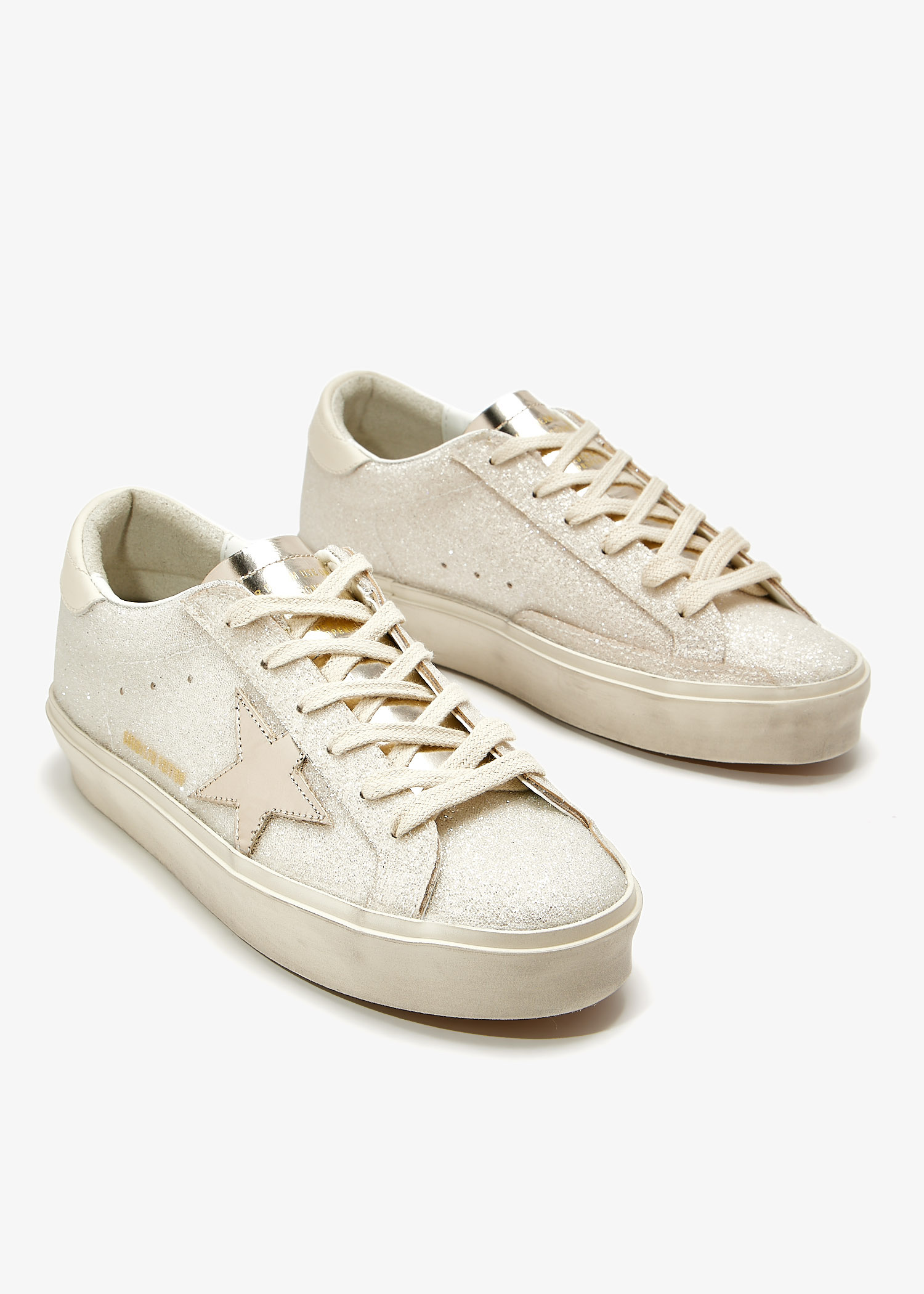 Golden Goose Hi Star LTD sneakers for Women - Gold in UAE