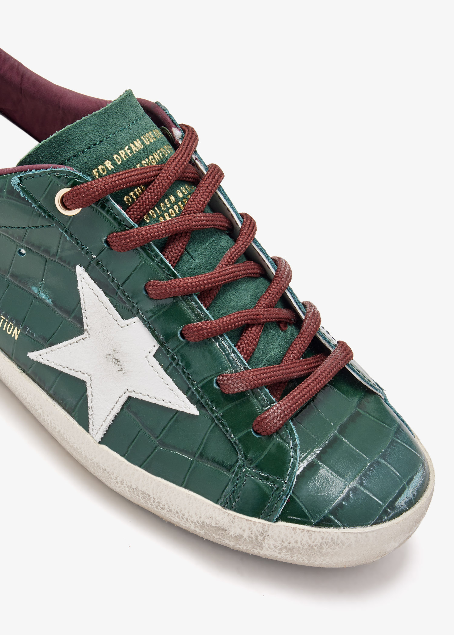 Golden Goose Super-Star sneakers for Women - Green in USA | Level 