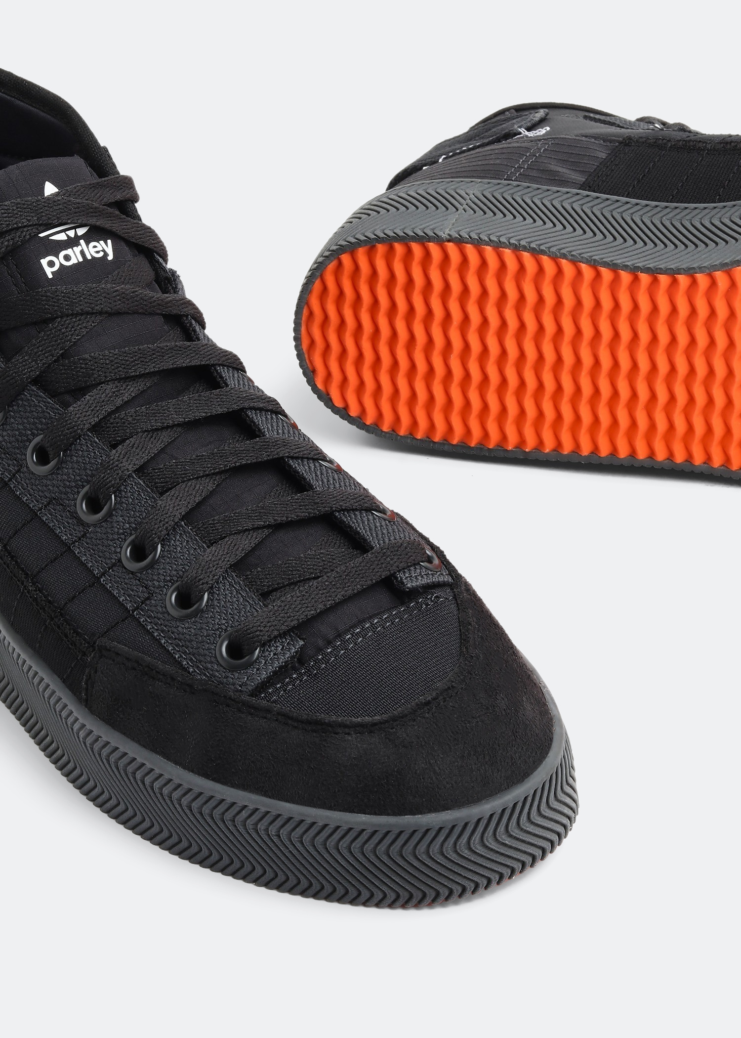 adidas Nizza Parley Hi sneakers for Men - Black in USA | Level Shoes