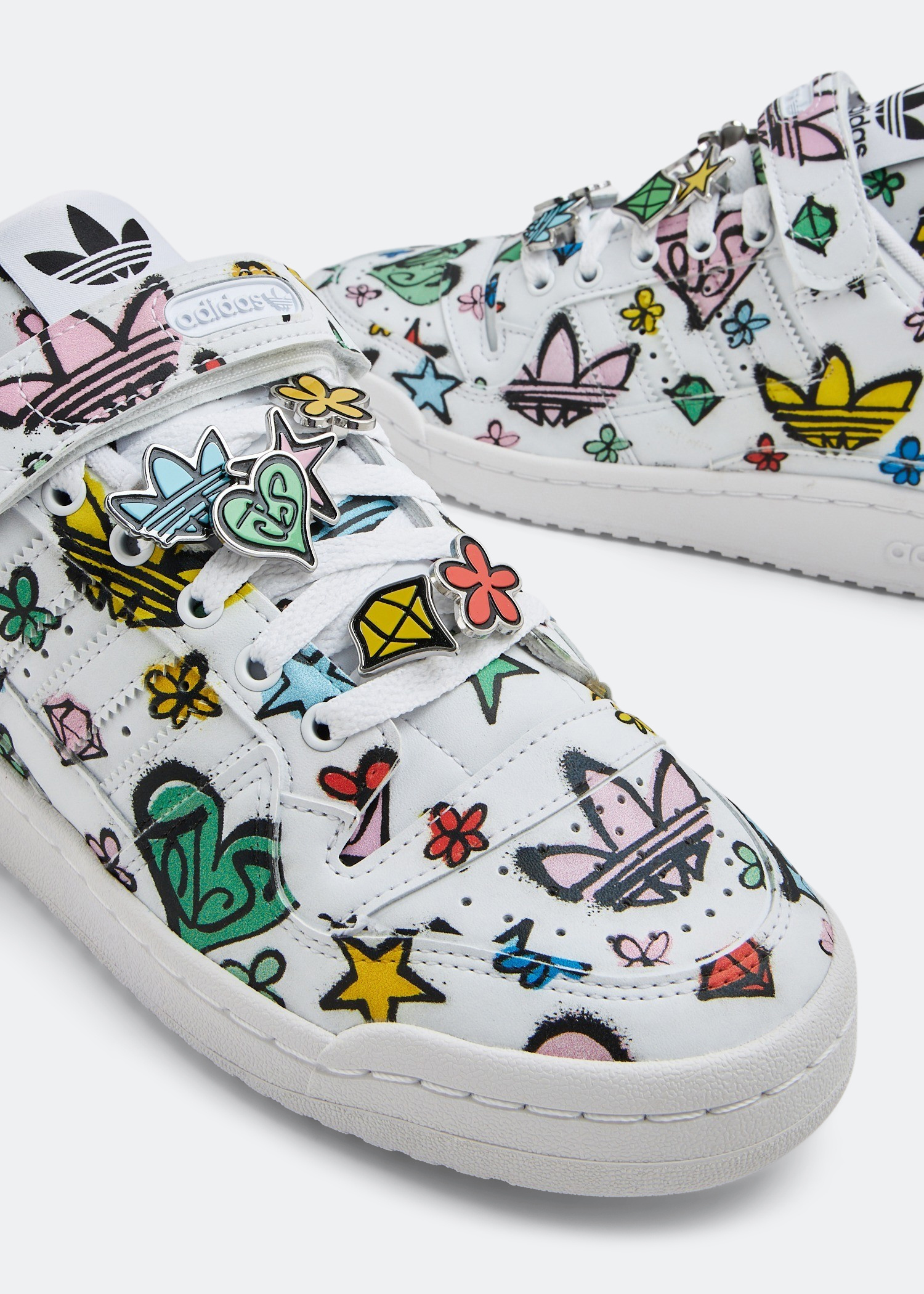 adidas x Jeremy Scott Forum 84 Low Mono sneakers for Men - White
