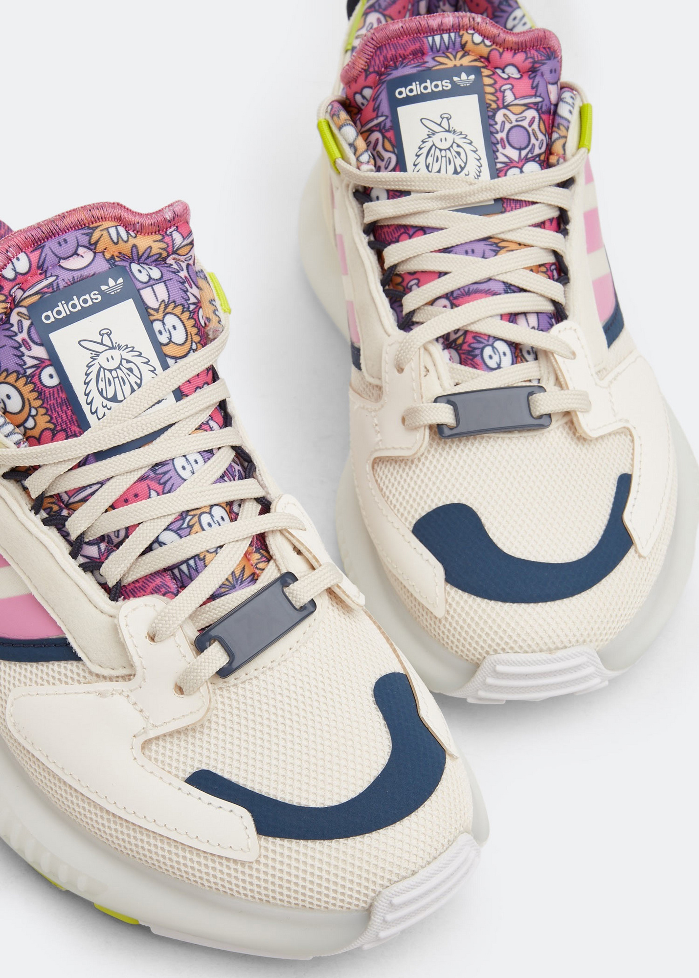 あ adidas ZX 5K Boost sneakers for Girl - White in UAE | Level