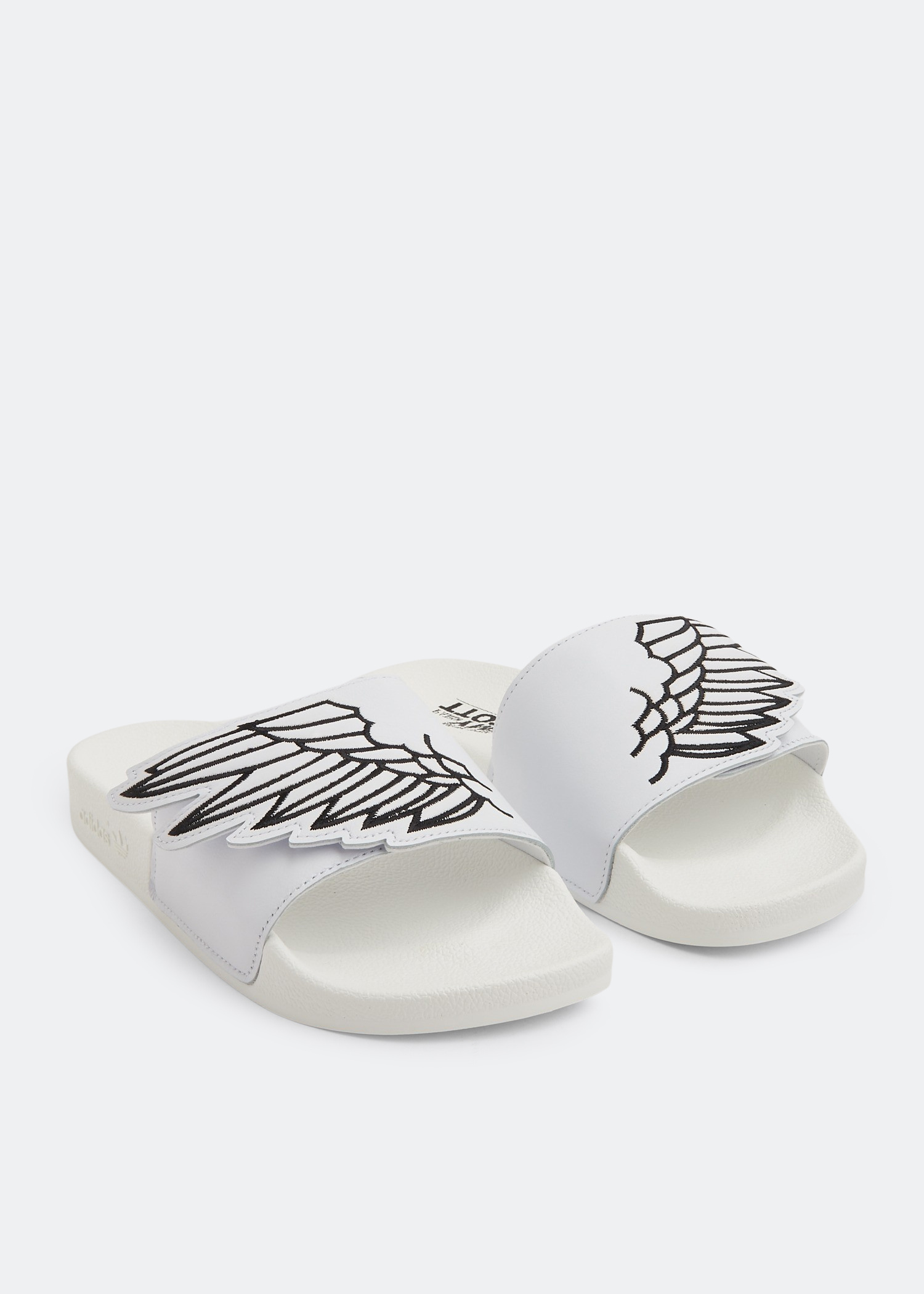 adidas x Jeremy Scott JS Wings Adilette slides for Men - White in