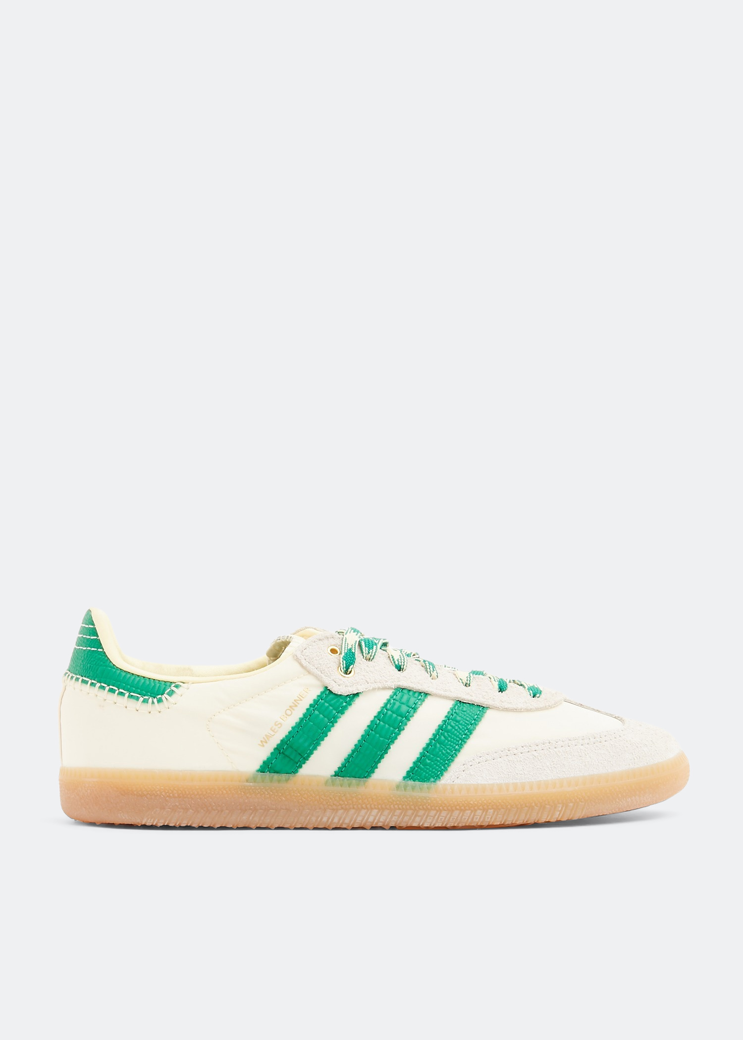 WALES BONNER｜SNEAKERS (WBM43520B 999) Adidas x Wales Bonner Leather Sneakers | Black | FARFETCH