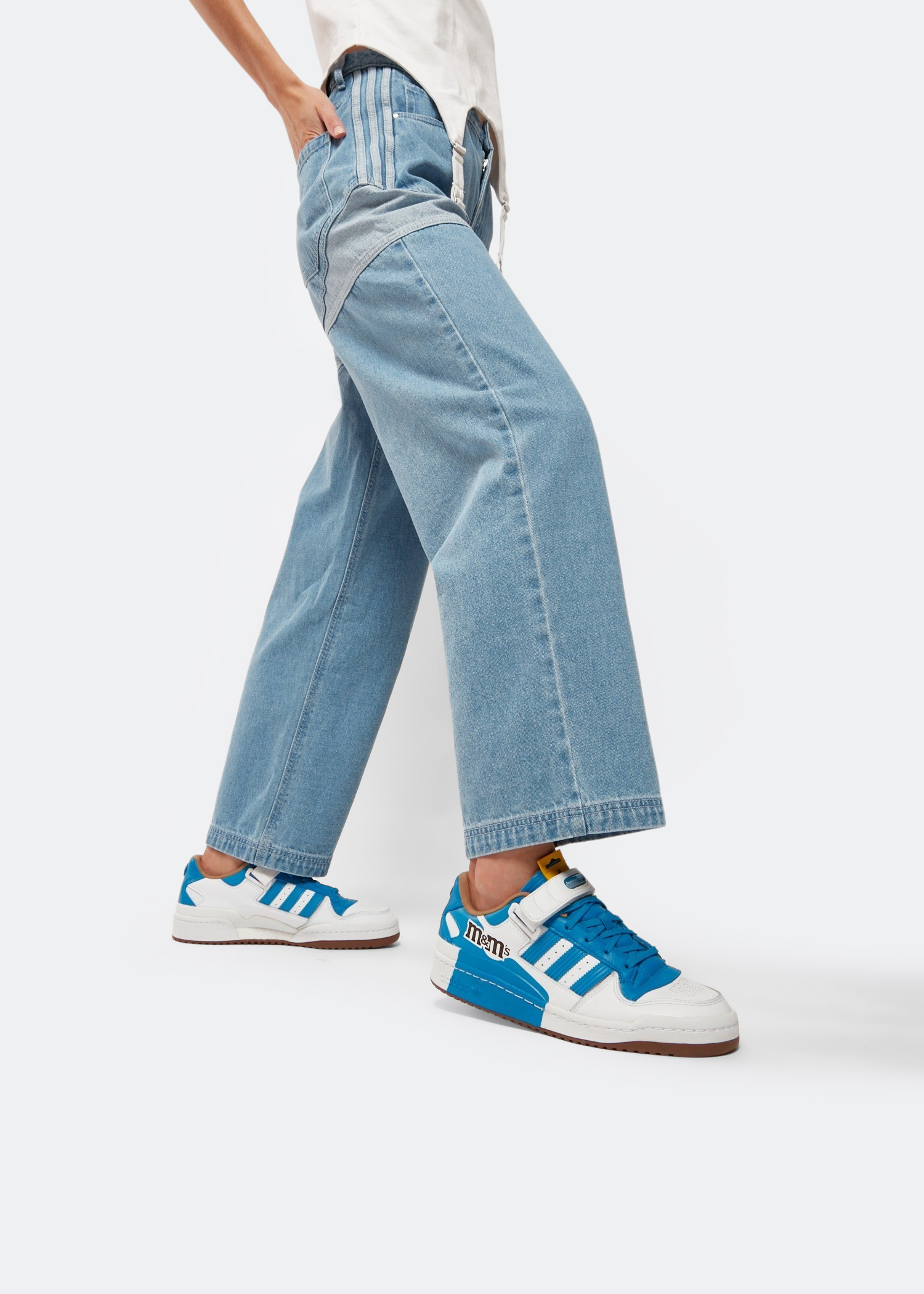 adidas x M&M's Forum Low 84 sneakers for Women - Blue in KSA